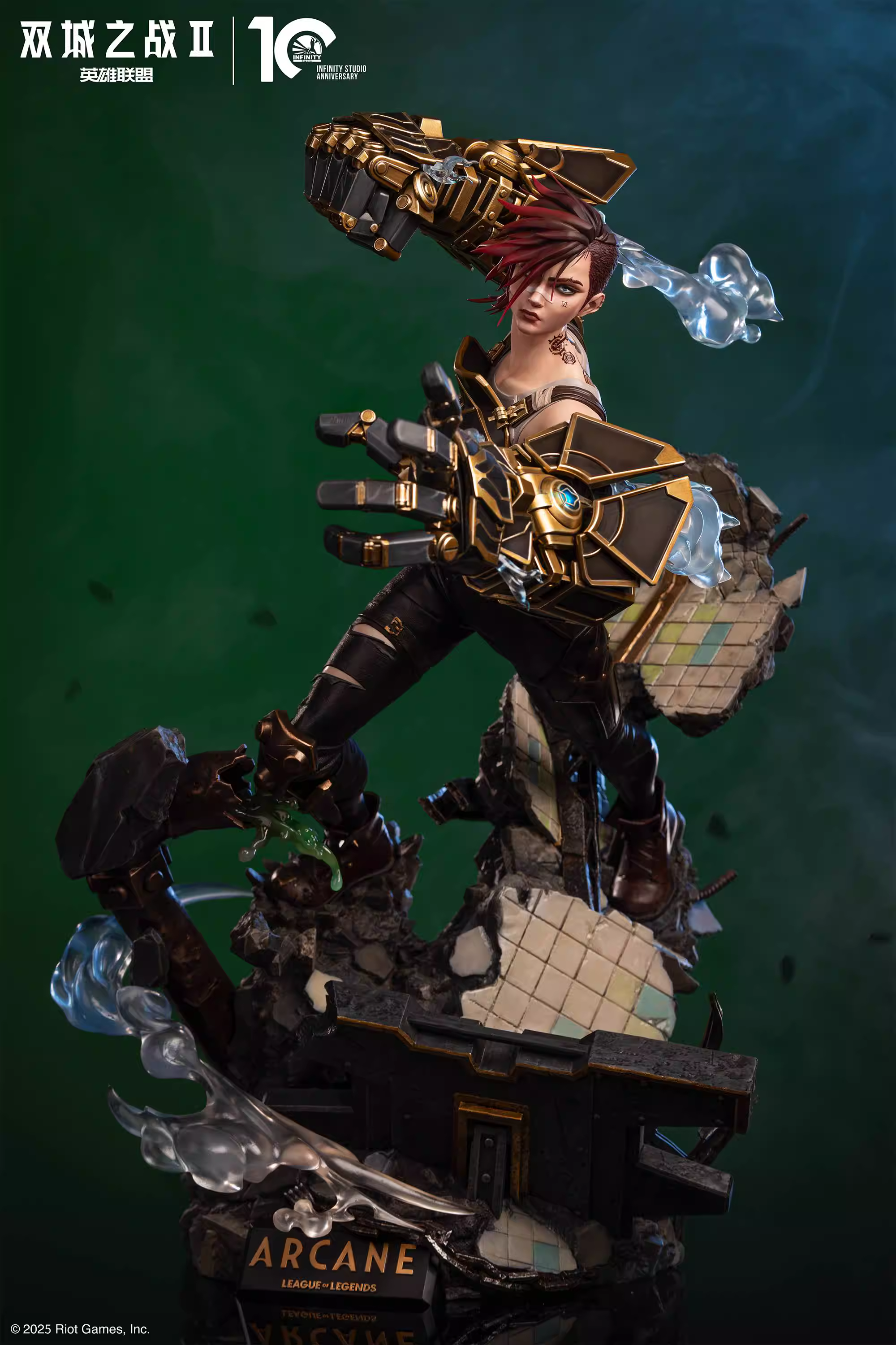 【Pre-sale】1/4 Scale Arcane Season 2 Vi with LED-League of Legends (LOL)-Infinity Studio