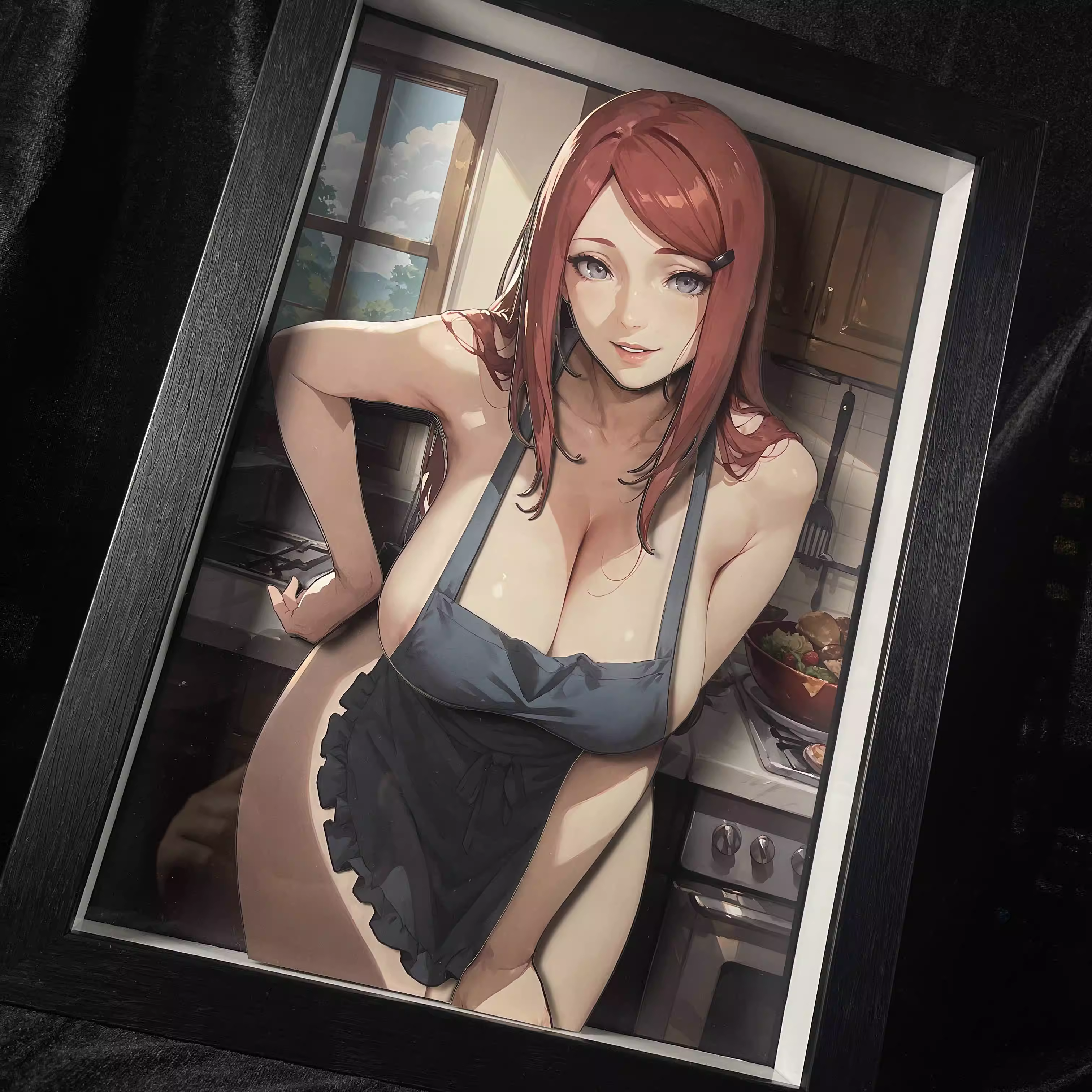 【Pre-sale】KKRD-003 Decorative Painting of Uzumaki Kushina-B&W Studio