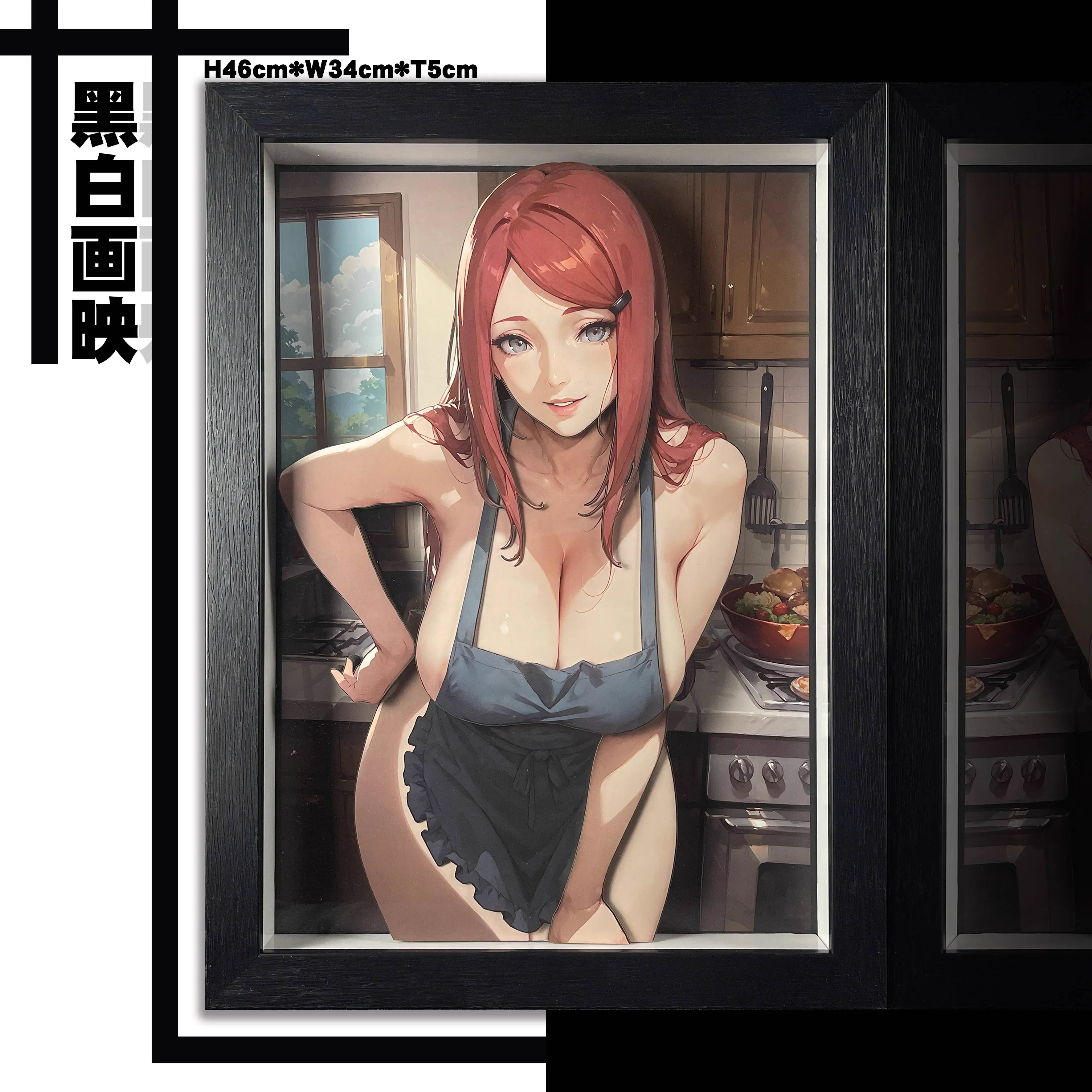 【Pre-sale】KKRD-003 Decorative Painting of Uzumaki Kushina-B&W Studio
