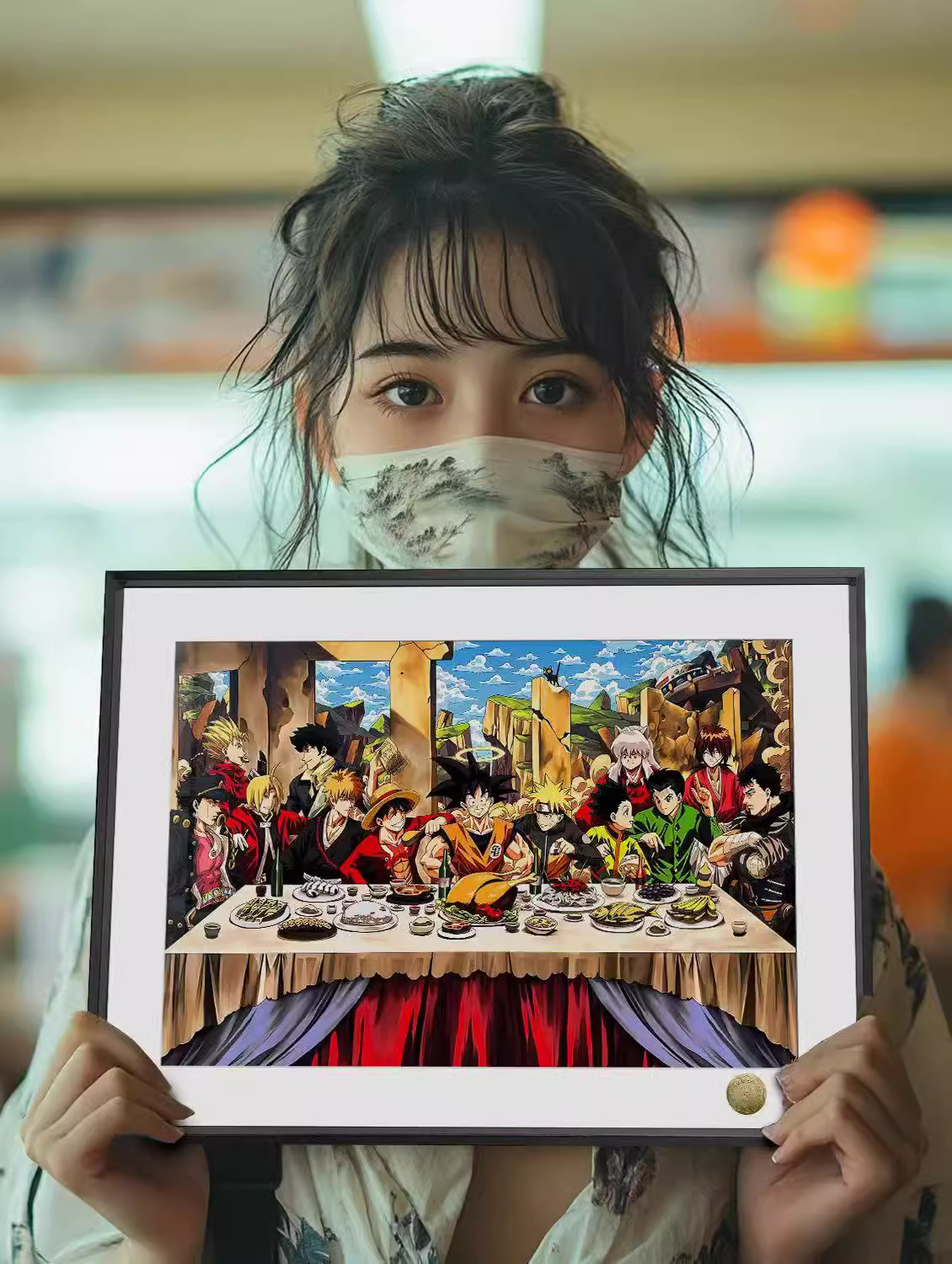 【Pre-sale】Decorative Painting of Final Dinner-Gua King Studio