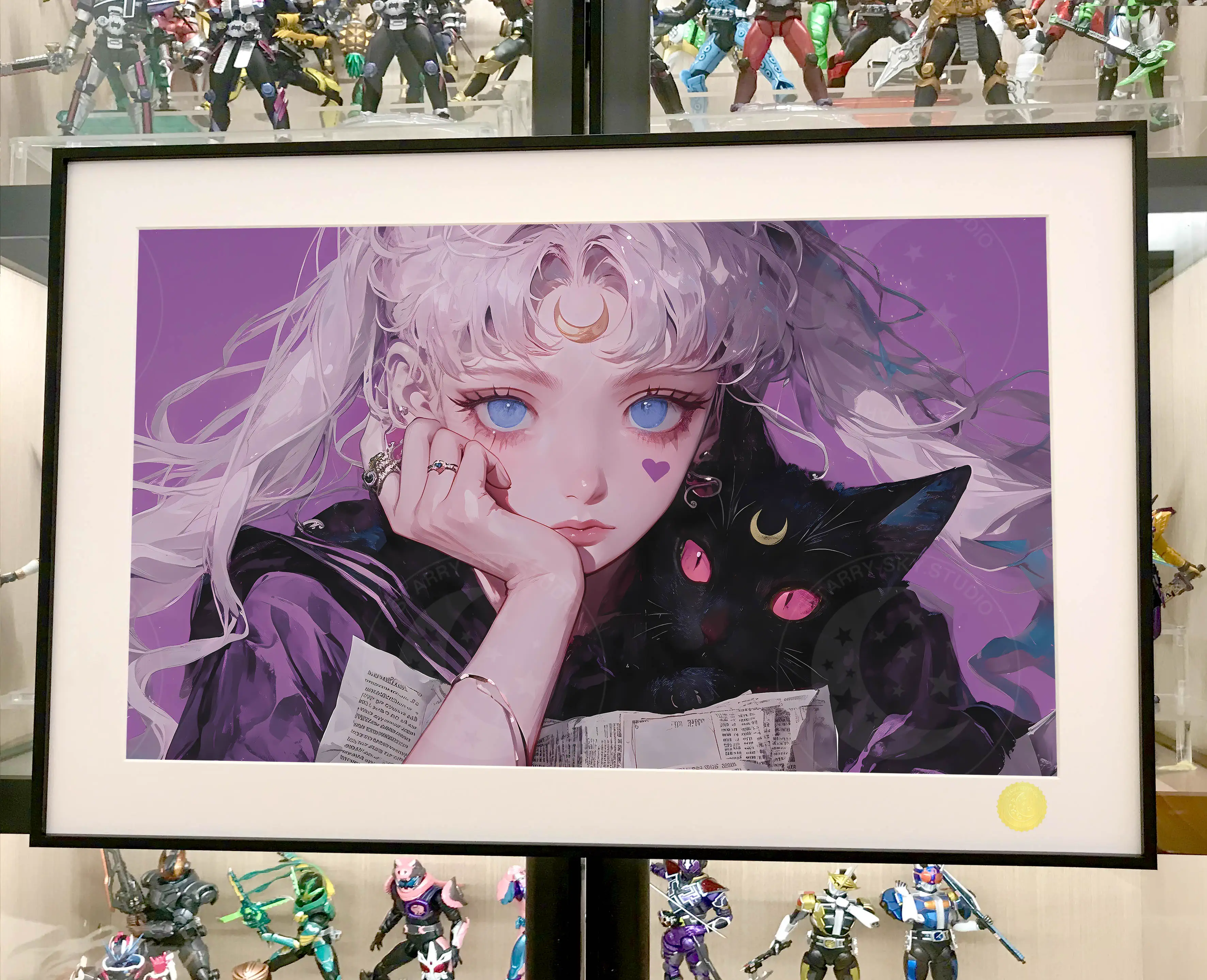 【Pre-sale】Decorative Painting of Tsukino Usagi-Sailor Moon-XingKong Studio