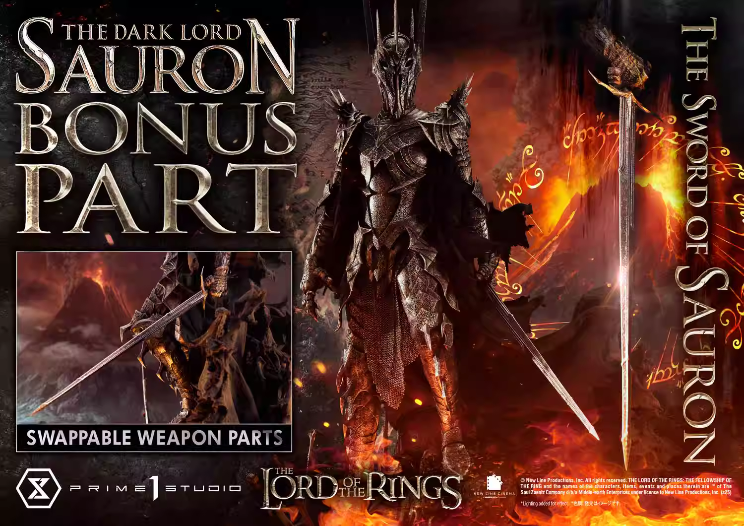 【Pre-sale】1/3 Scale SAURON-The Lord of the Rings-Prime 1 Studio