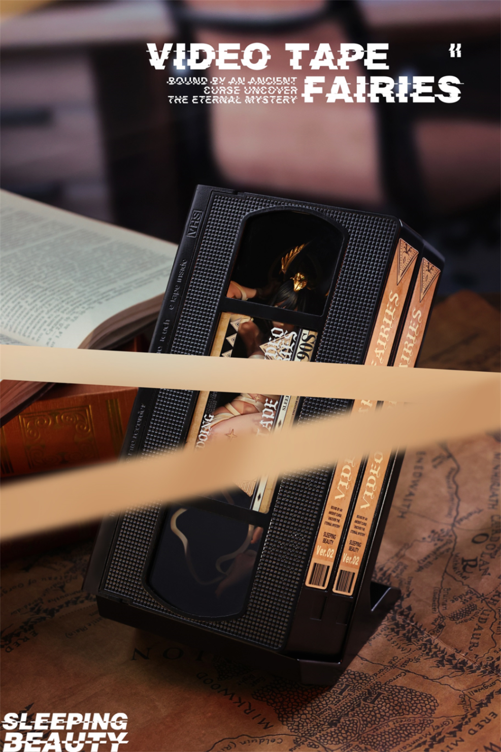 【Pre-sale】Sleeping Beauty Video Tape Fairies Memory Reel & Golden Deity-Original Design-WeArtDoing Studio