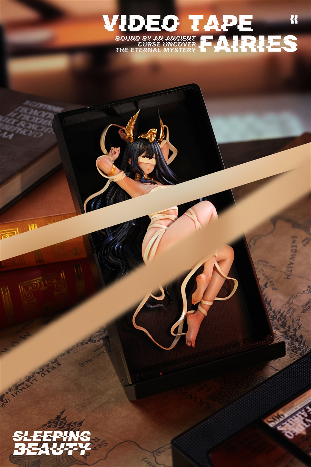 【Pre-sale】Sleeping Beauty Video Tape Fairies Memory Reel & Golden Deity-Original Design-WeArtDoing Studio