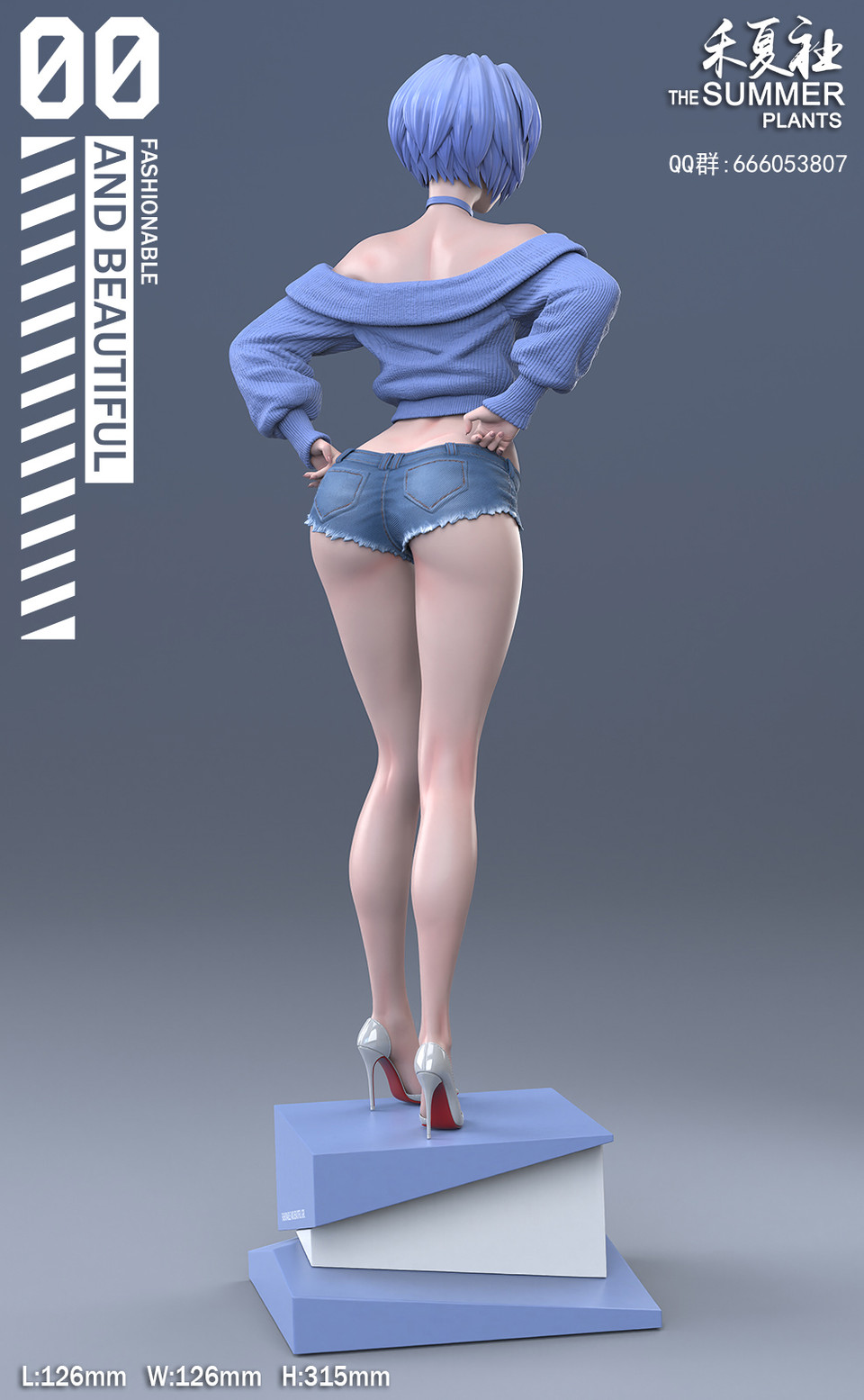 【Sold out】1/6 Scale Ayanami Rei-EVA-The Summer Plans Studio