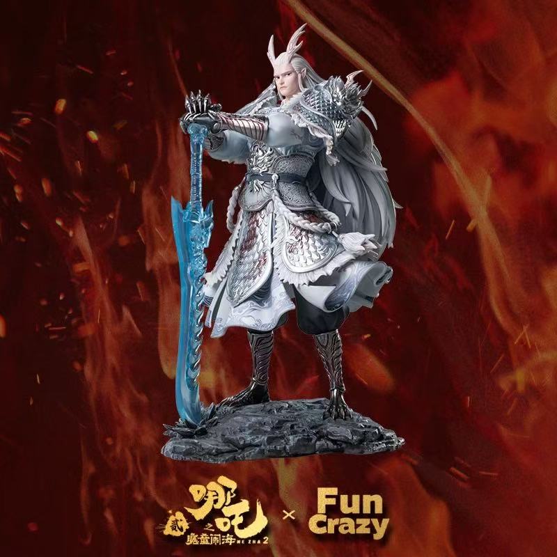 【Sold out】Nezha, Aoguang, Aobing & Taiyizhenren-Nezha: Demon Child Conquers the Sea-Fun Crazy Studio