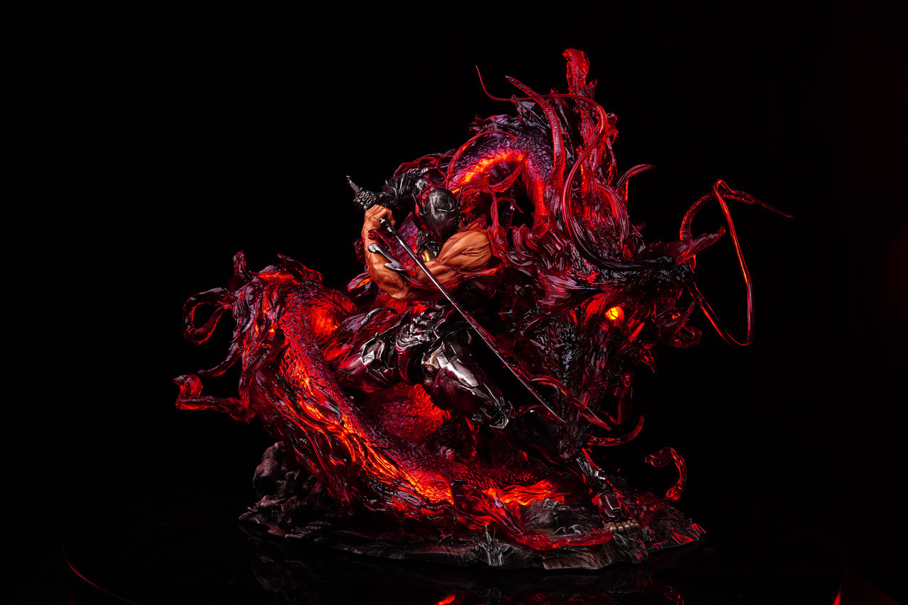 【Pre-sale】Shadow Ninja Genji with LED-Dead Ninja Mortal Shadow-Iron Curtain Studio
