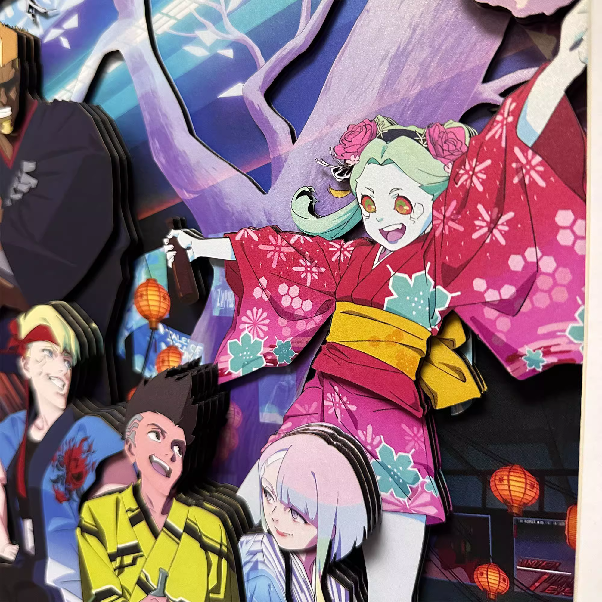 【Pre-sale】Decorative Painting of CYBERPUNK EDGERUNNERS-Auto Panda Studio