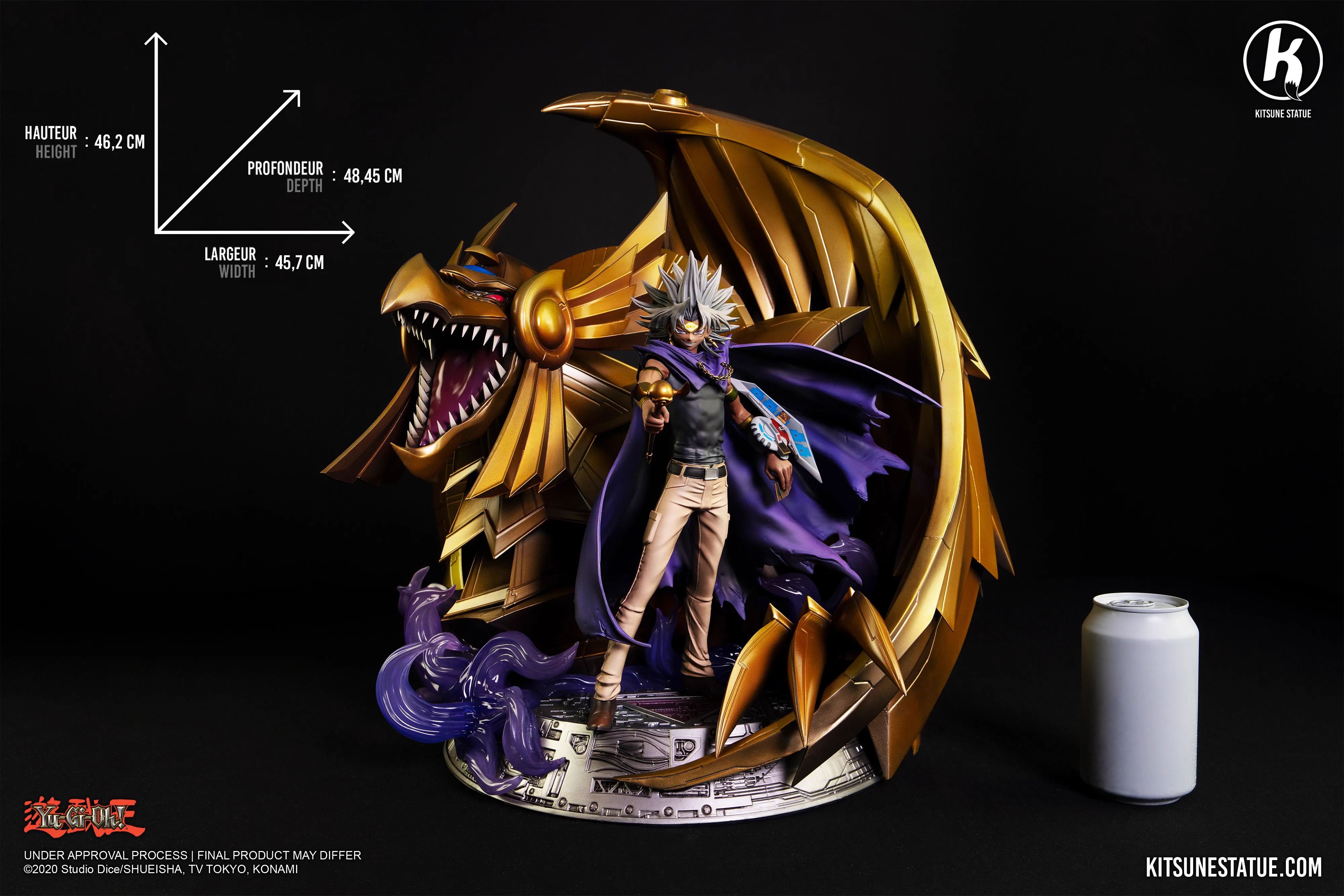 【Pre-sale】1/7 Scale Marik Ishtar & The Winged Dragon of Ra-Yu-Gi-Oh!-Kitsune Studio