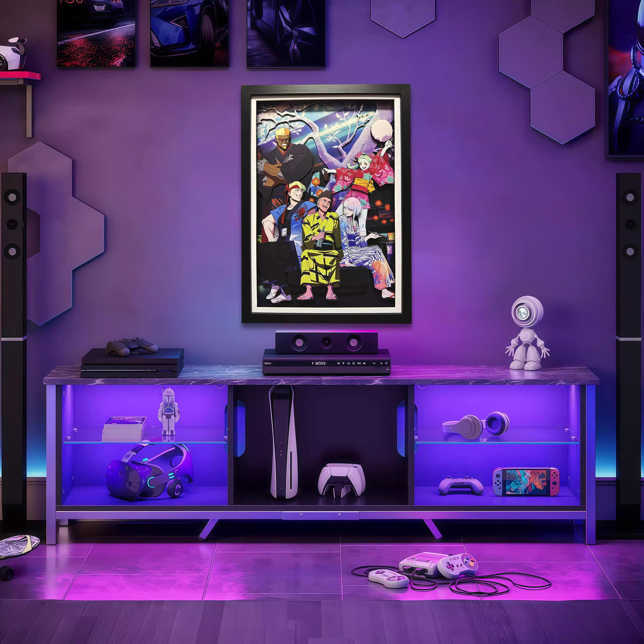 【Pre-sale】Decorative Painting of CYBERPUNK EDGERUNNERS-Auto Panda Studio