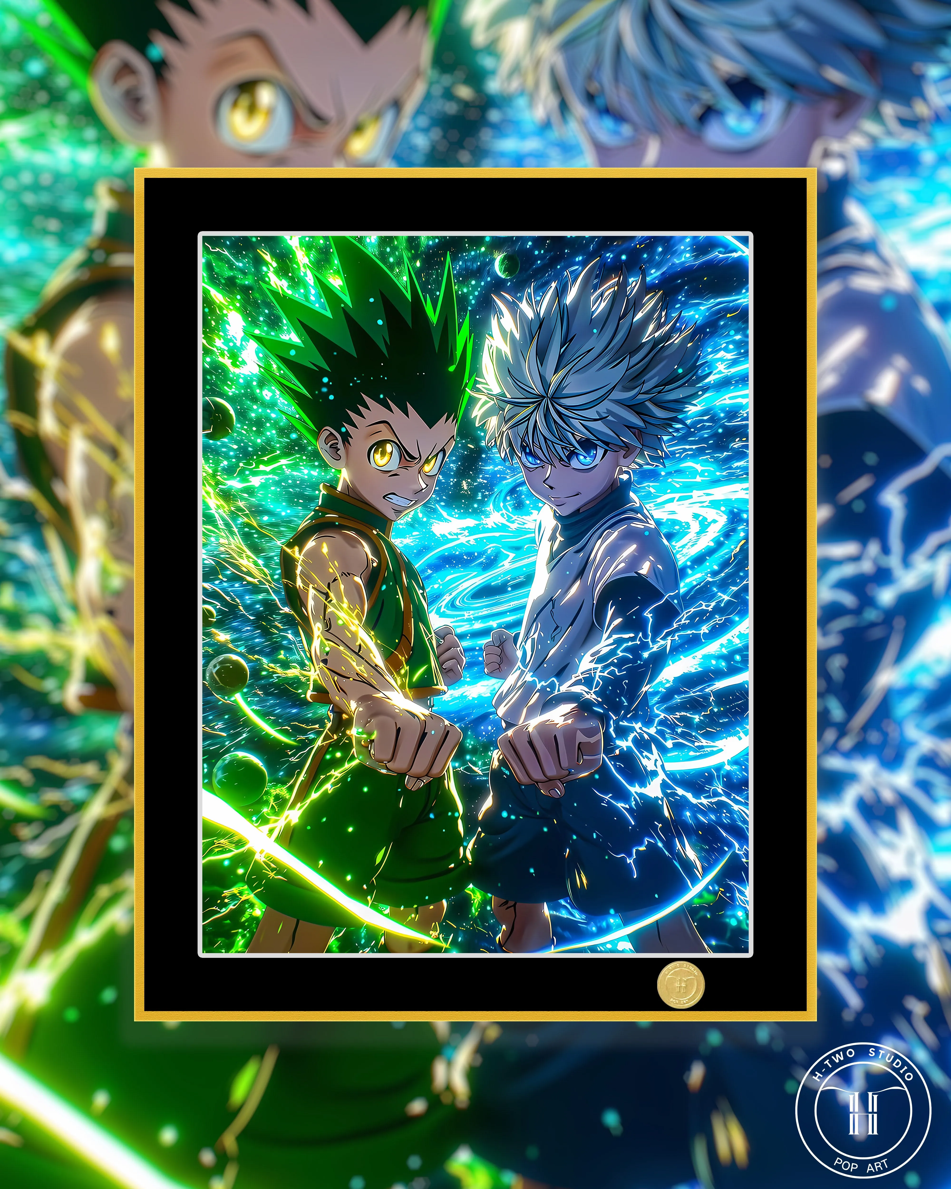 【Pre-sale】Decorative Painting of GON·FREECSS & Killua–HUNTER×HUNTER-H2 Studio