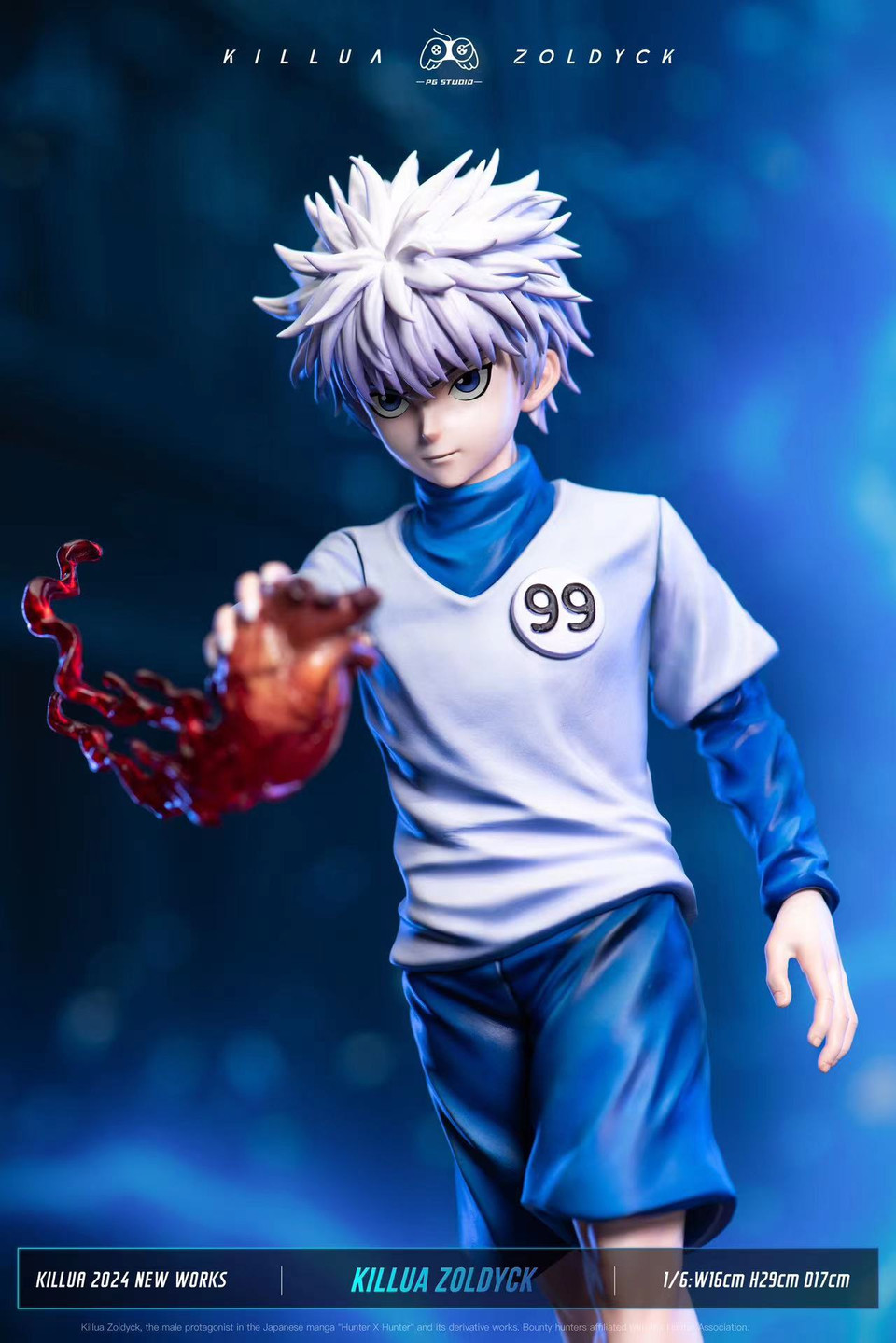 【Pre-sale】1/6 Scale Killua Zoldyck with Heart-HUNTER X HUNTER-PG Studio