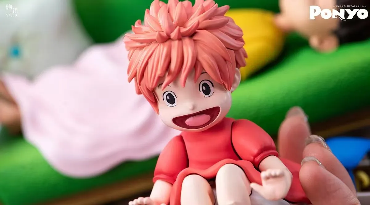 【Pre-sale】1/6 Scale Ponyo & Sosuke-Ponyo on the cliff-WuYu Studio