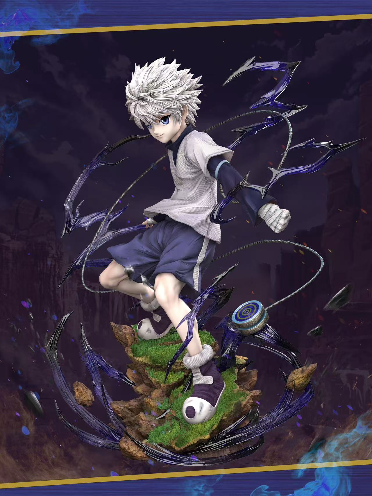 【Pre-sale】1/6 & 1/4 Scale Killua Zoldyck-HUNTER X HUNTER-Hunter Fan Studio