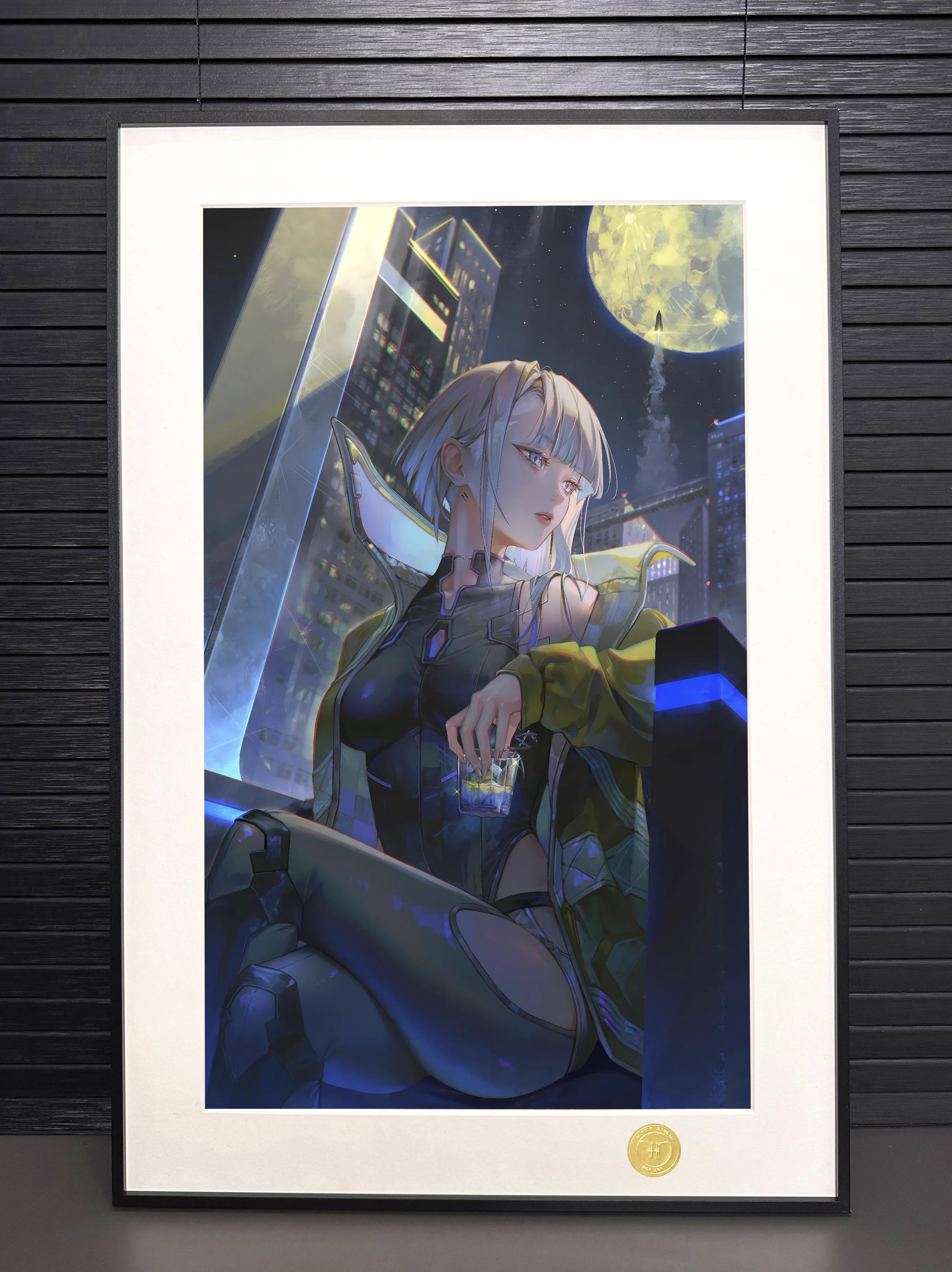 【Pre-sale】Decorative Painting of Lucy-CYBERPUNK EDGERUNNERS-H2 Studio