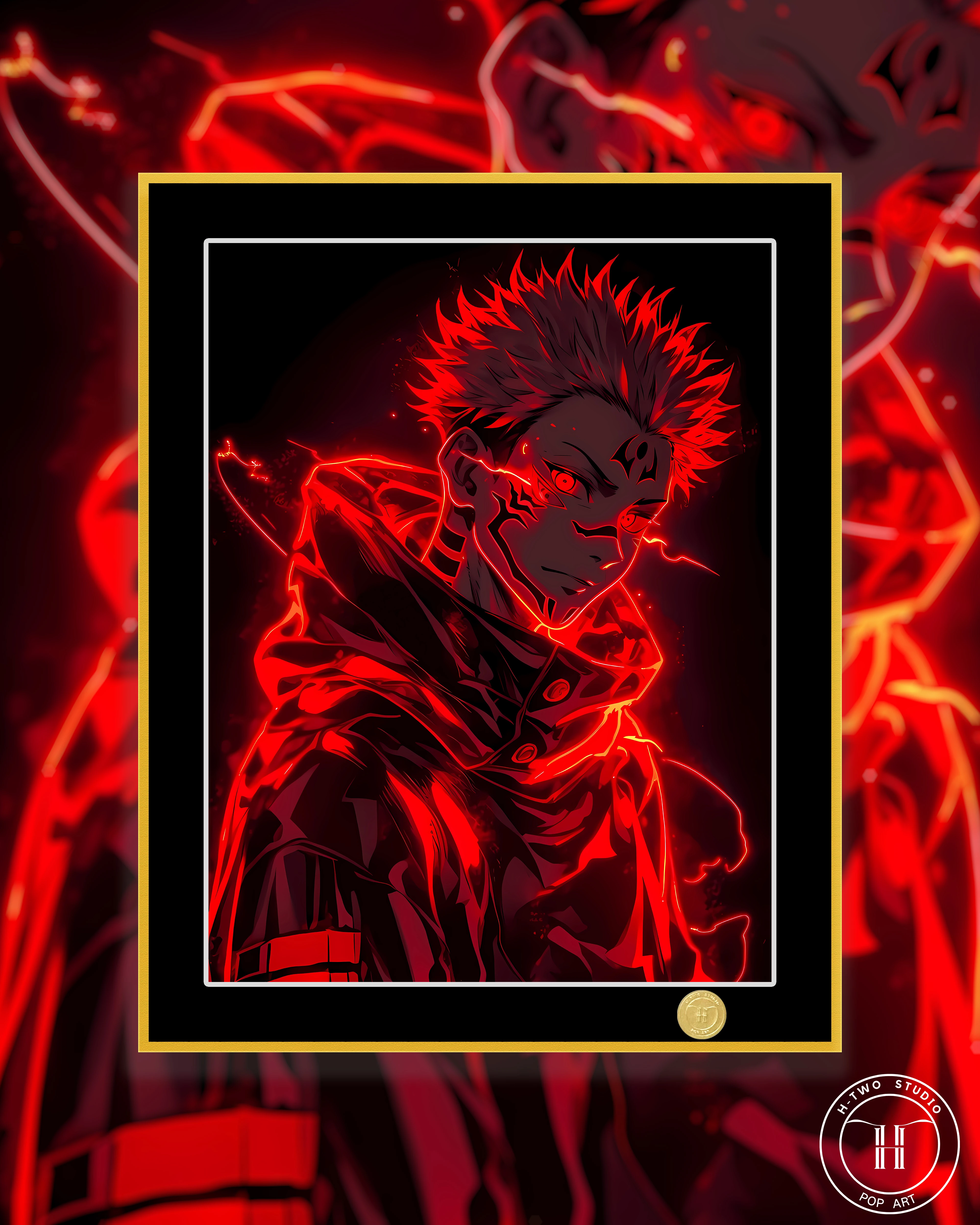 【Pre-sale】Decorative Painting of Ryomen Sukuna-H2 Studio