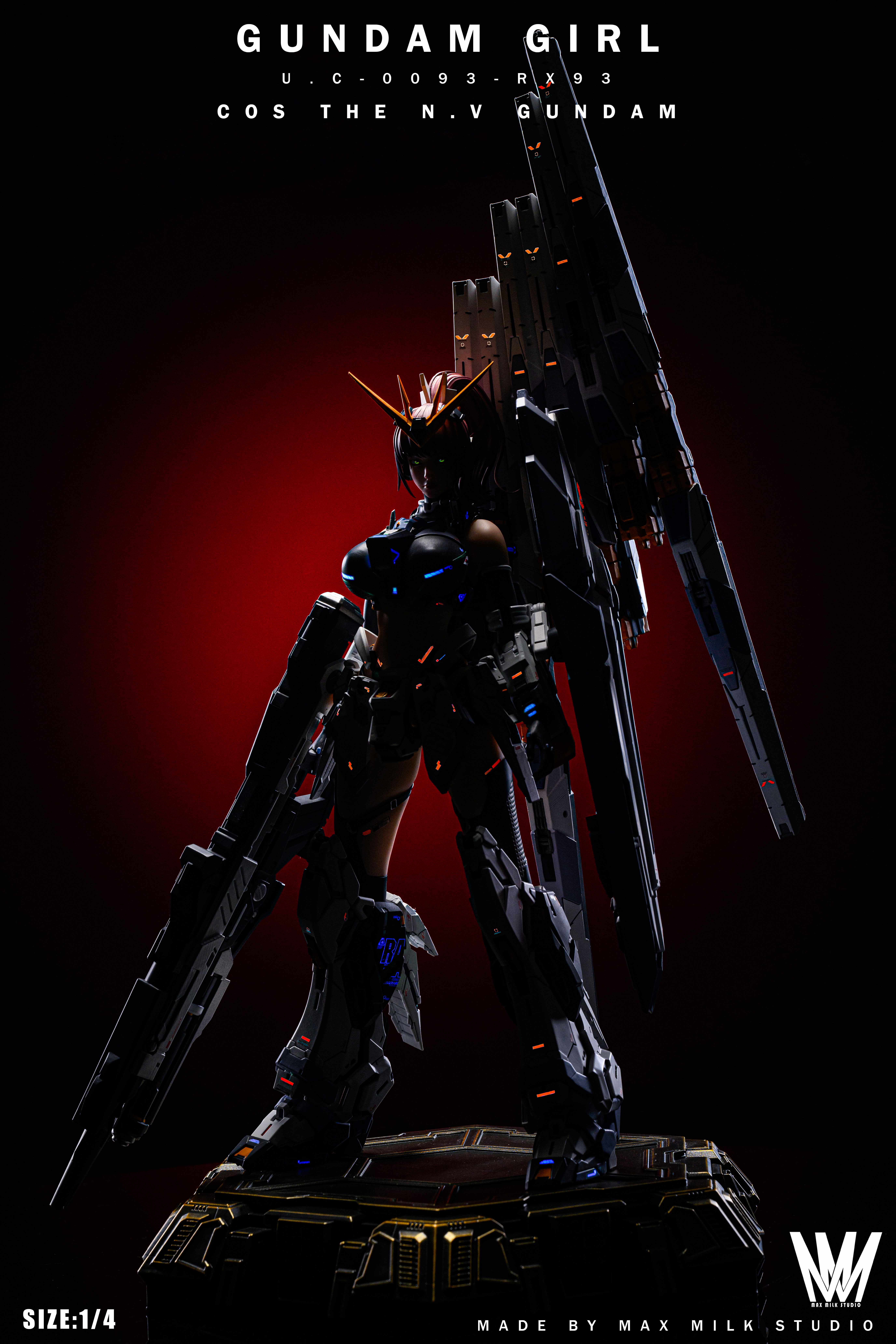 【Pre-sale】1/4 Scale The NvGunadm Gundam Girl 2.0—JN4.0-Max Milk Studio