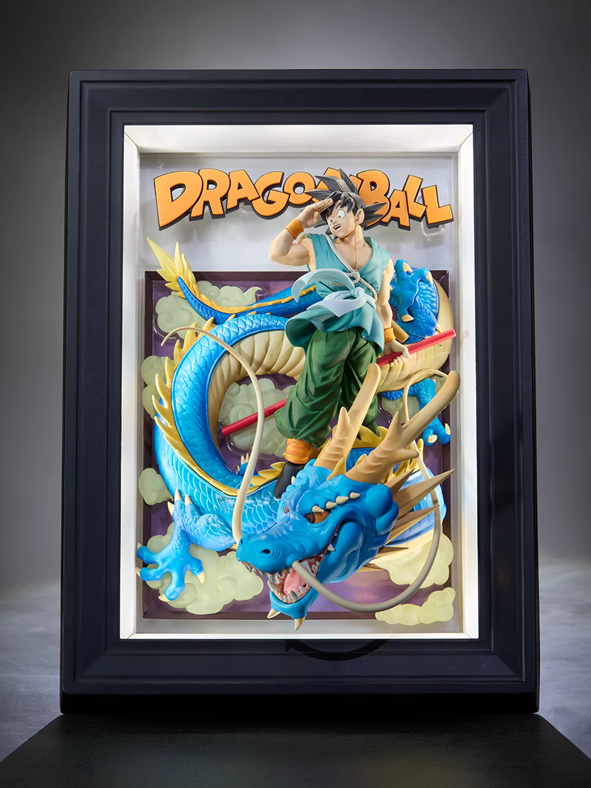 【Pre-sale】Decorative Painting of Son Goku and Dragon-Tamashii Art Studio