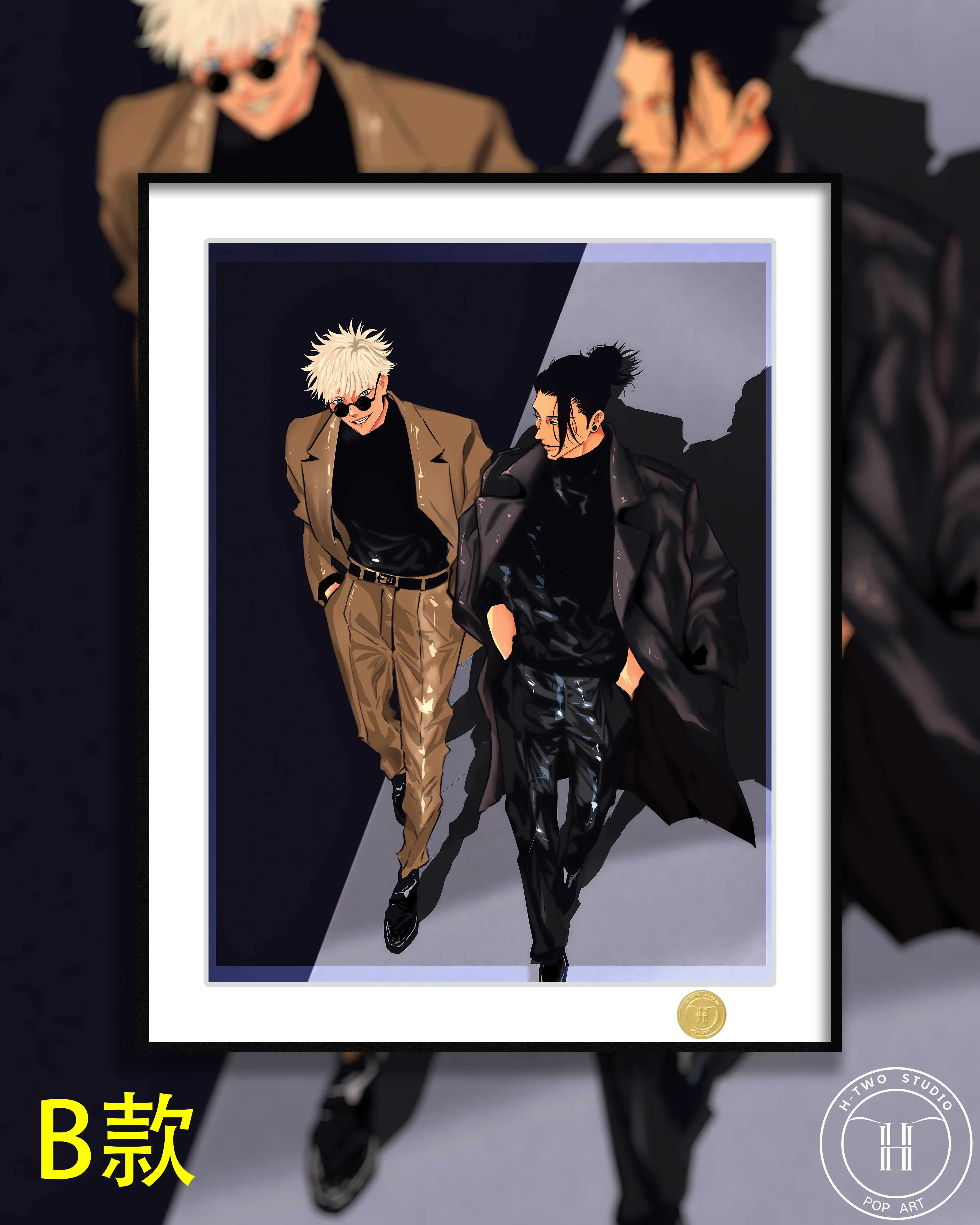 【Pre-sale】Decorative Painting of Gojo and Geto-H2 Studio