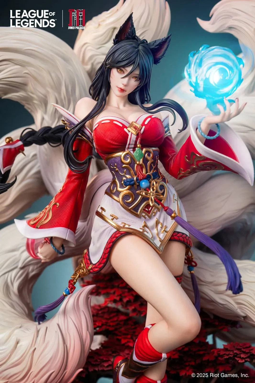 【Pre-sale】Licensed The Nine-Tailed Fox Ahri with LED-League of Legends (LOL)-JIMEI Palace Studio