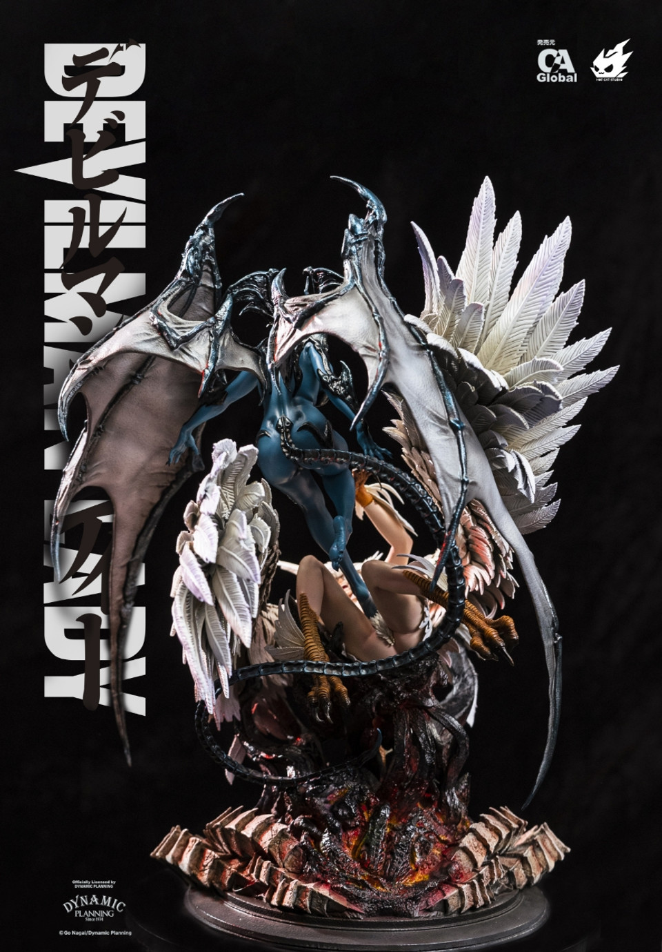 【Pre-sale】1/6 Scale Jun Fudo vs Ran Asuka Licensed-Devilman Lady-HotCat Studio