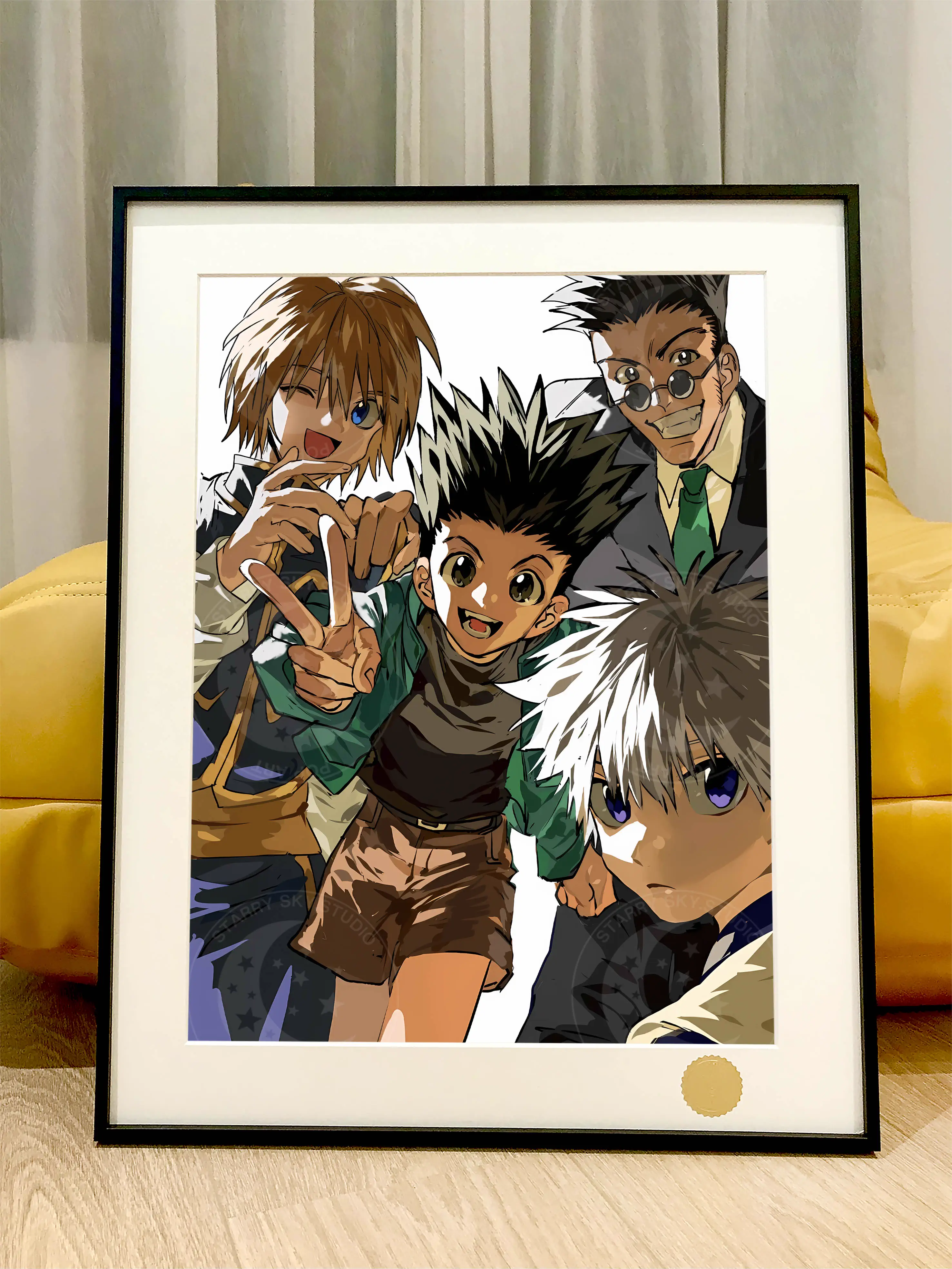 【Pre-sale】Decorative Painting of Hunter Group-Hunter X Hunter-XingKong Studio