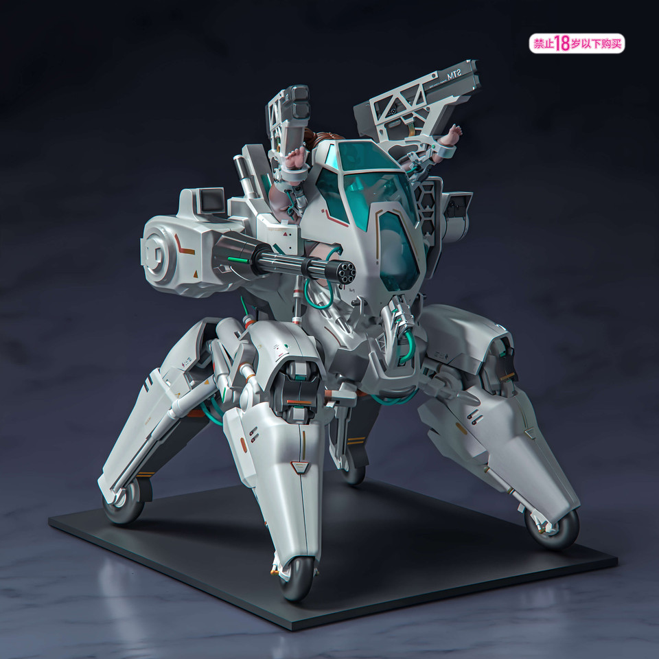 【Pre-sale】1/8 Scale MVA-04 Peacock spider-Other series-Yi Ri Tuan Dui Studio