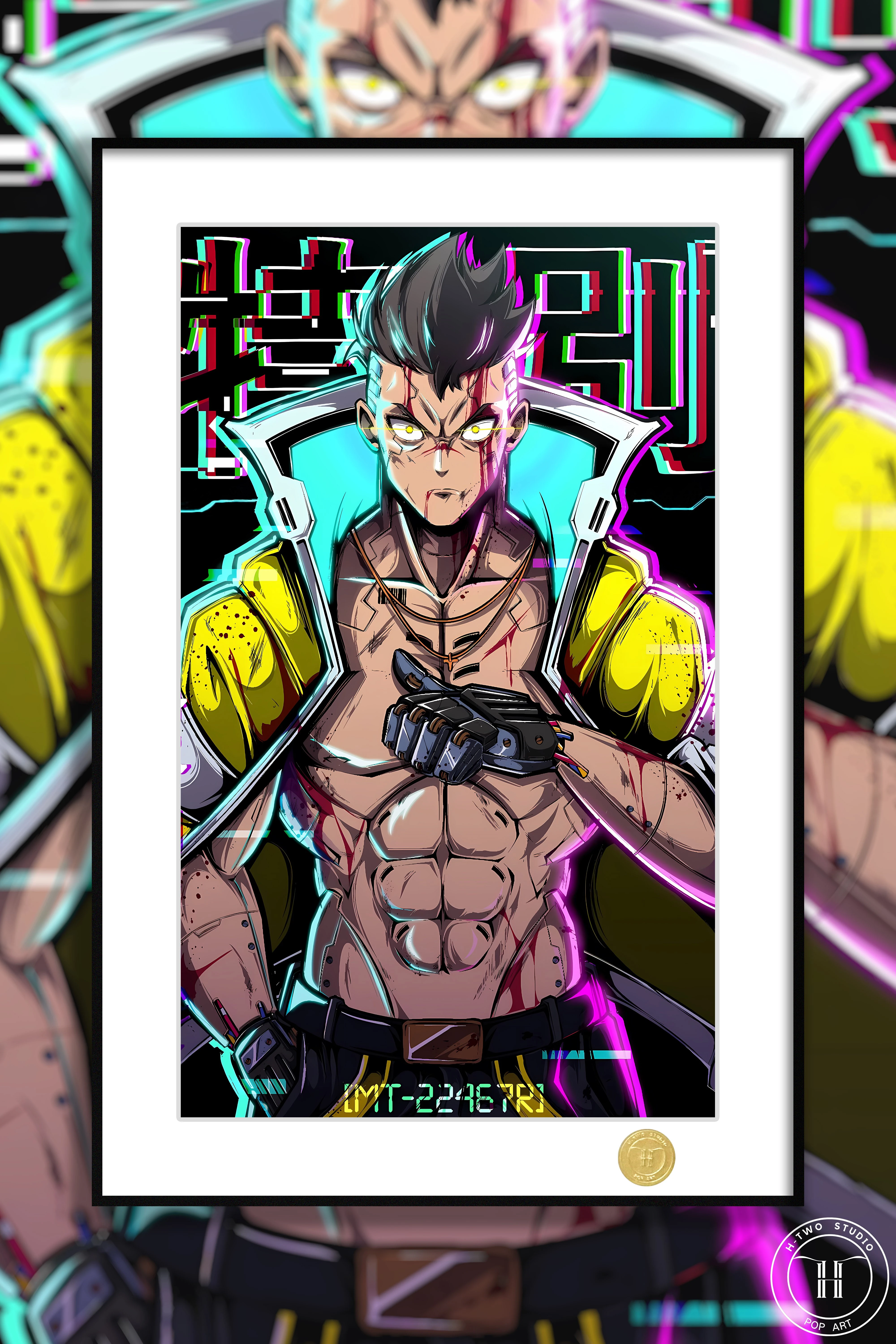 【Pre-sale】Decorative Painting of David Martinez-Cyberpunk: Edgerunners-H2 Studio