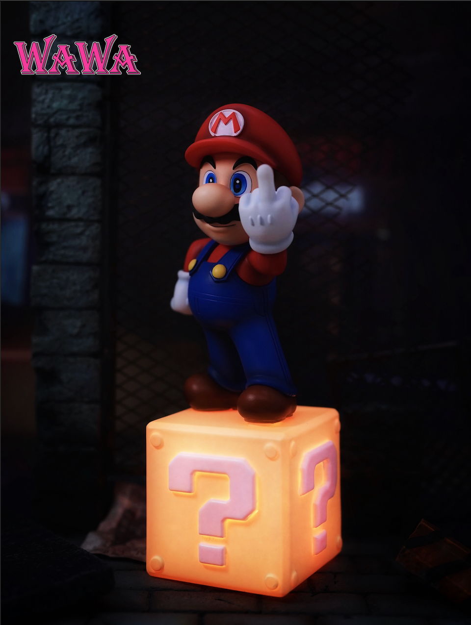 【Pre-sale】Mario with LED-Super Mario-WAWA Studio