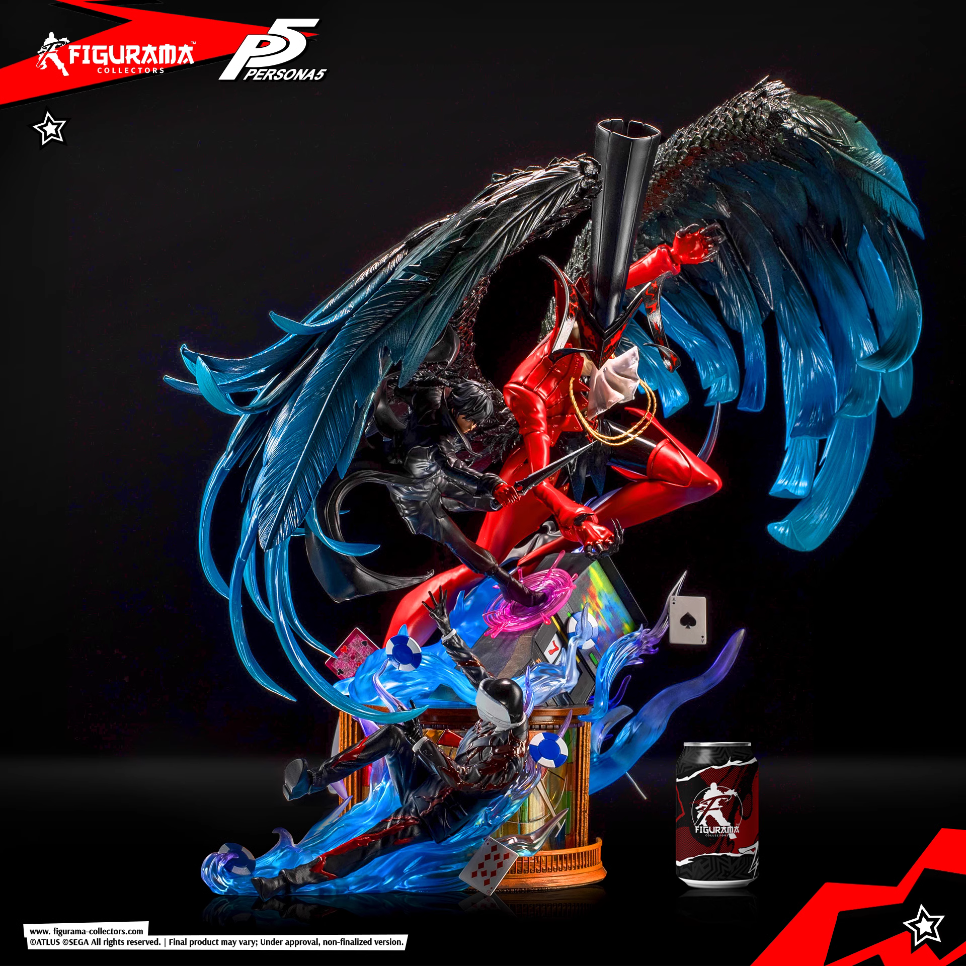 【Pre-sale】1/8 Scale Joker and Arsene-Persona 5-Figurama Studio