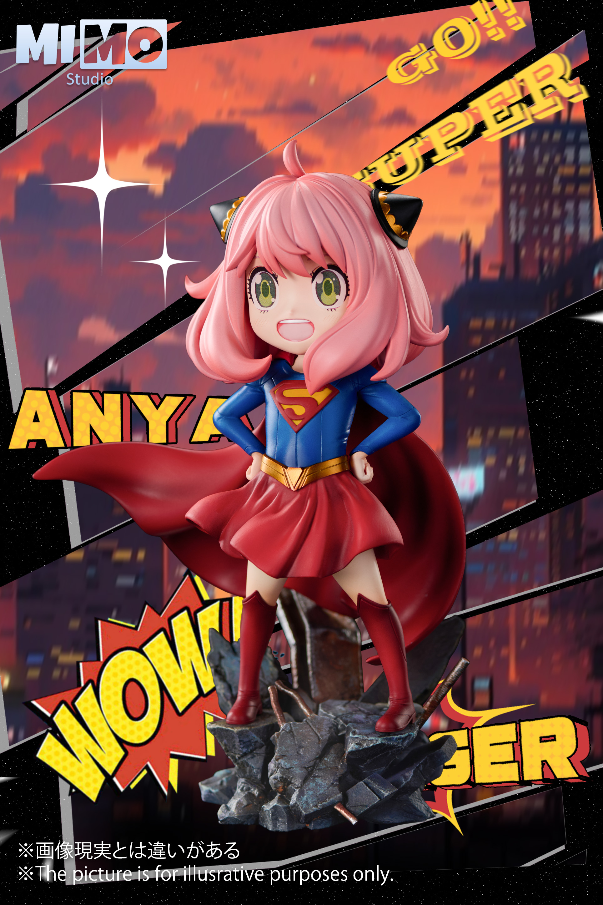 【Pre-sale】Anya COS Superman-Mimo Studio