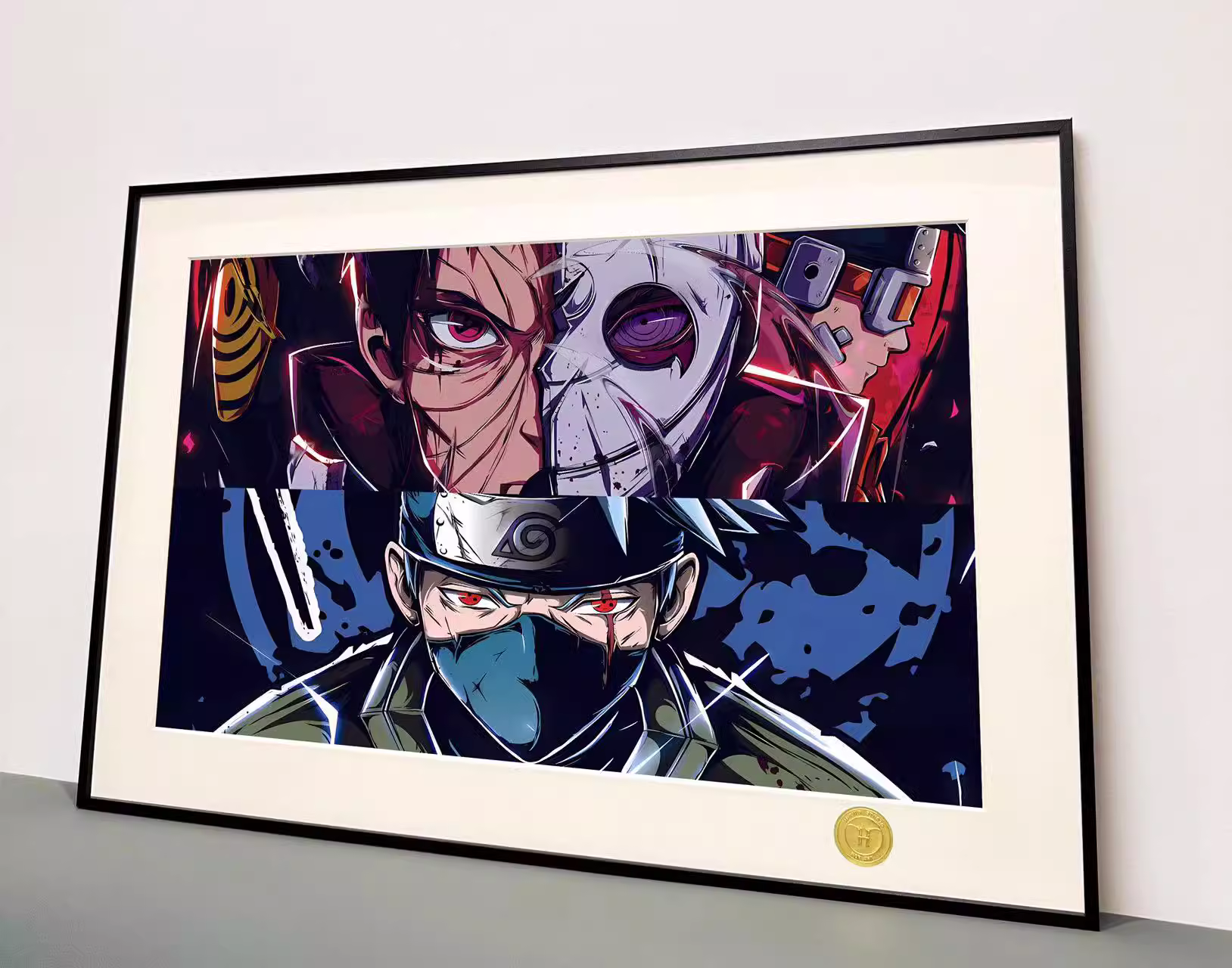 【Pre-sale】Decorative Painting of Kakashi and Obito-H2 Studio