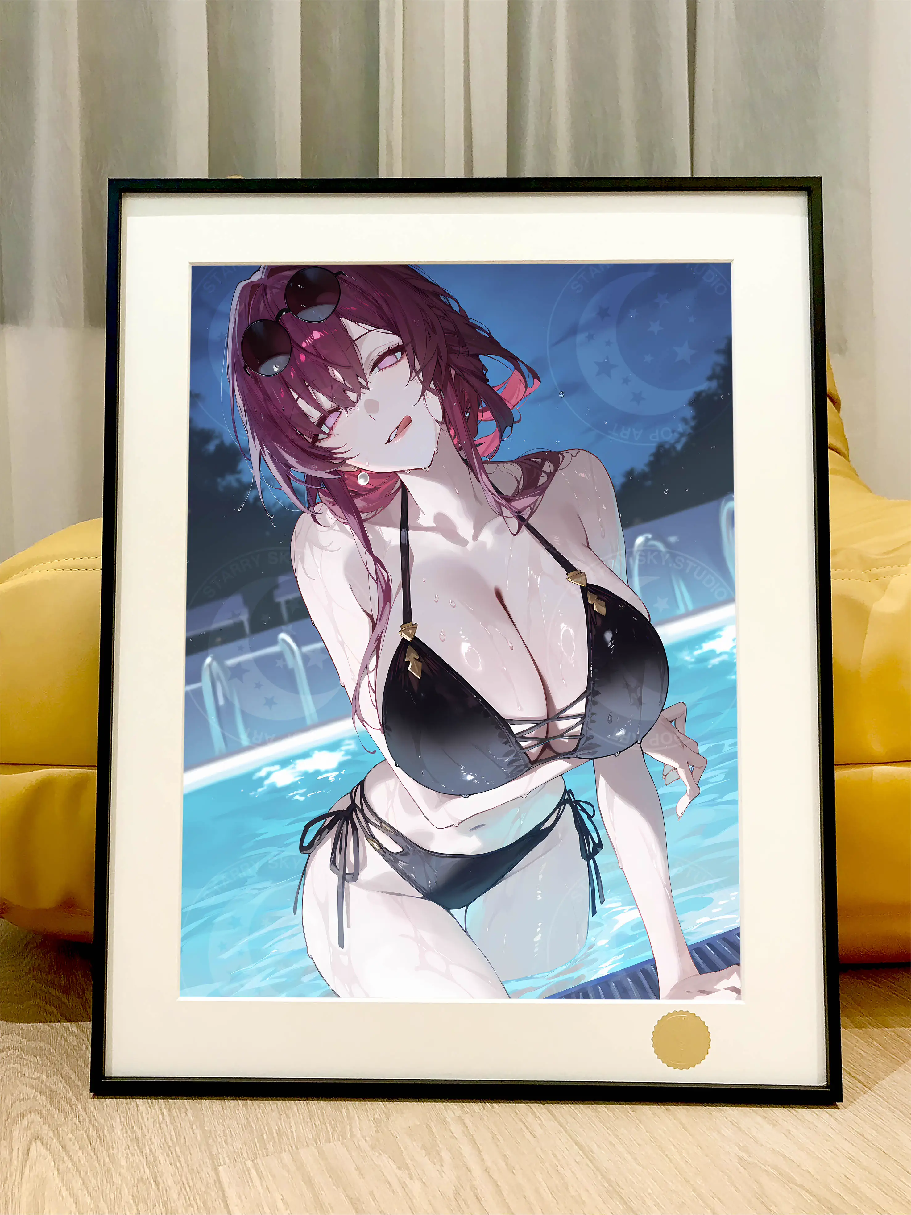 【Pre-sale】Decorative Painting of Swimming Suit Kafka-Honkai: Star Rail-XingKong Studio