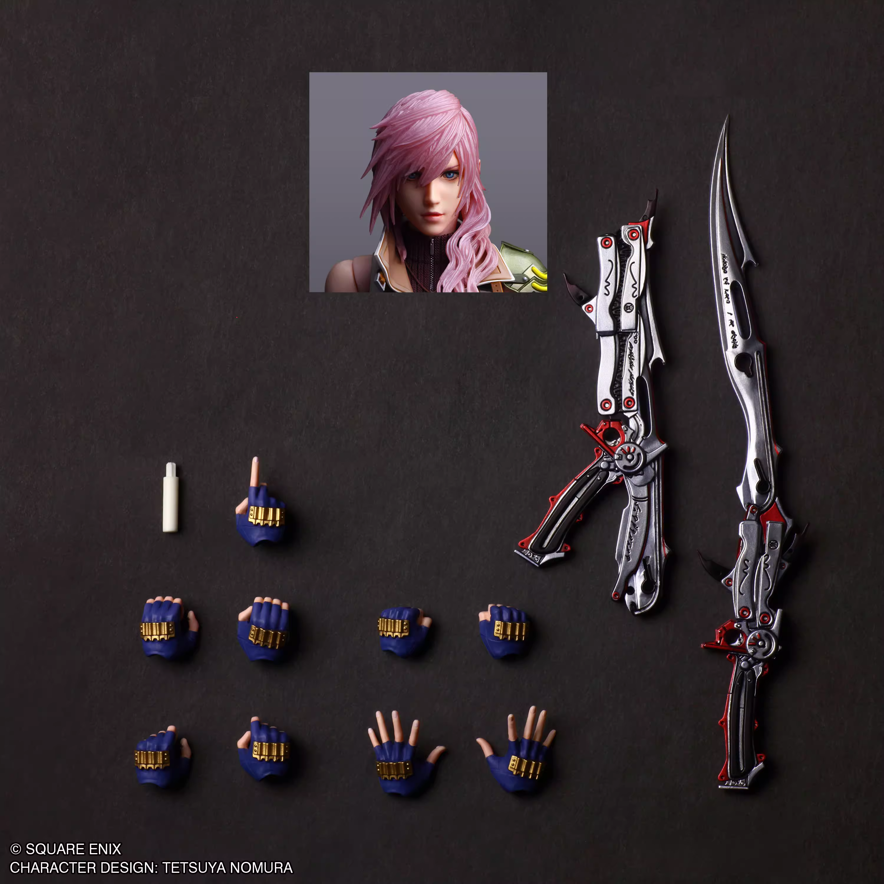 【Pre-sale】PLAY ARTS SHIN Action Figure LIGHTNING-Final Fantasy 13-SQUARE ENIX Studio