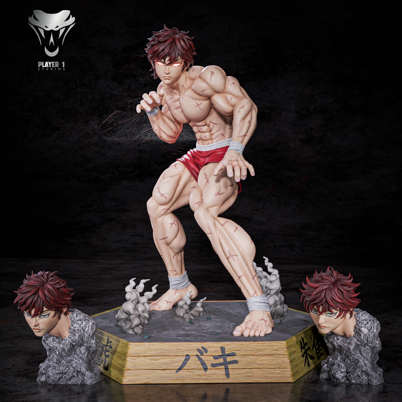 【Pre-sale】1/6 and 1/4 Scale Baki THE CHAMPION-バキ-Player 1 Studio