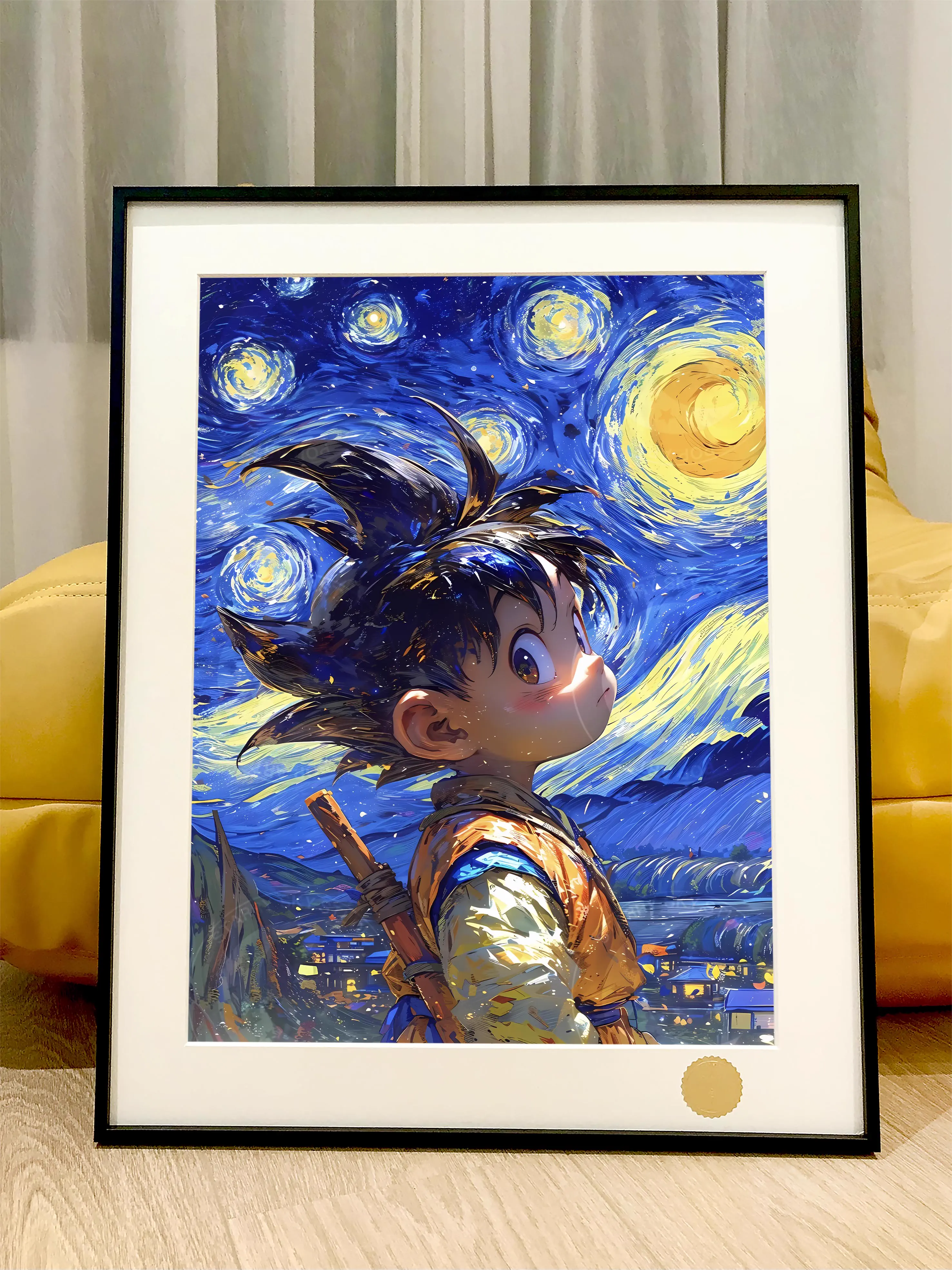 【Pre-sale】Decorative Painting of Starry Sky Son Goku-XingKong Studio