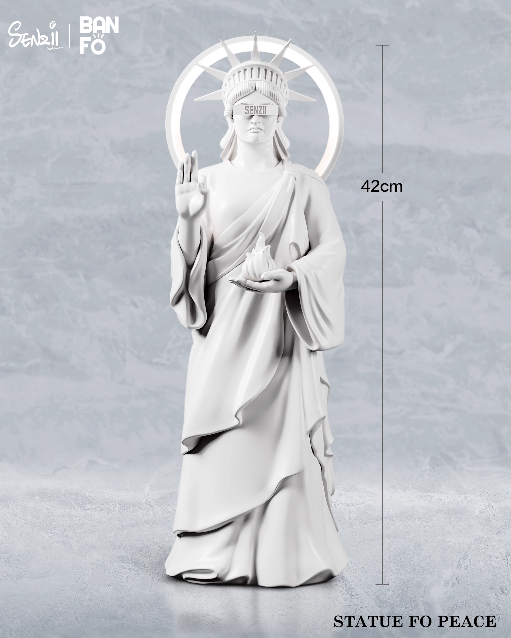 【Pre-sale】STATUE FO PEACE-Other Series-SENZII X BANFO Studios
