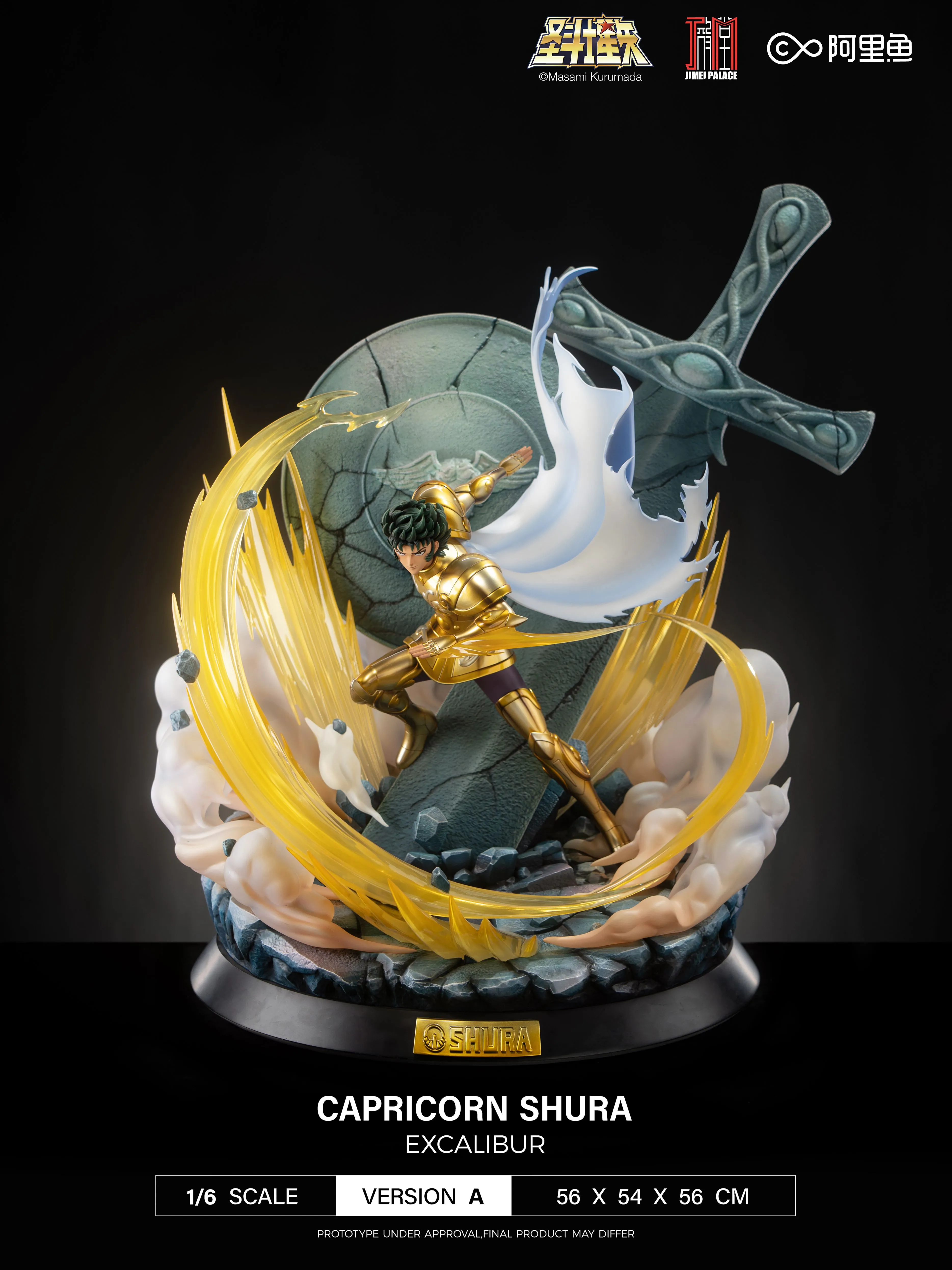 【Pre-sale】Capricorn Shura Licensed-Saint Seiya-JIMEI PALACE Studio