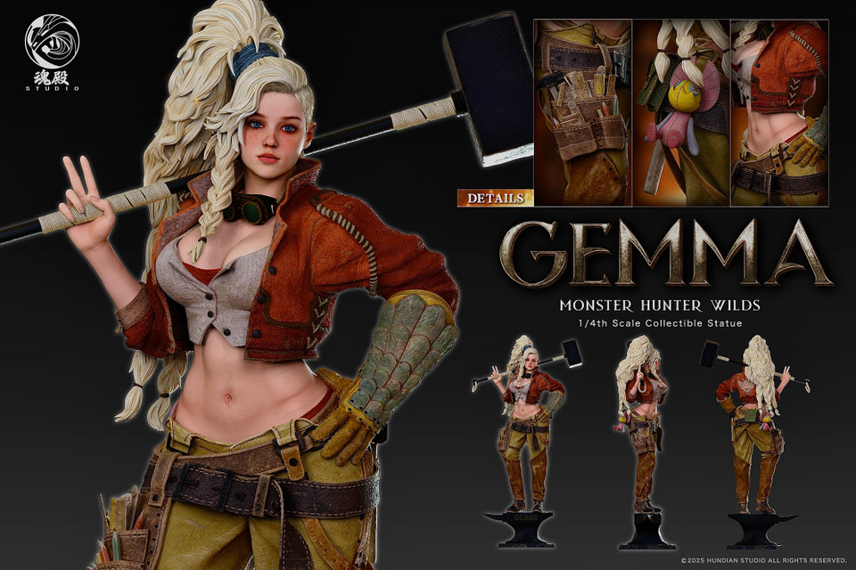 【Pre-sale】1/4 Scale Gemma-Monster Hunter Wilds-HunDian Studio