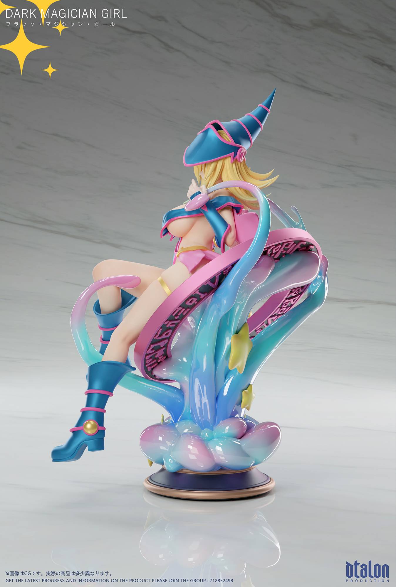 【Sold out】1/6 Scale Dark Magician Girl-Yu-Gi-Oh! Duel Monsters-Dtalon Studio