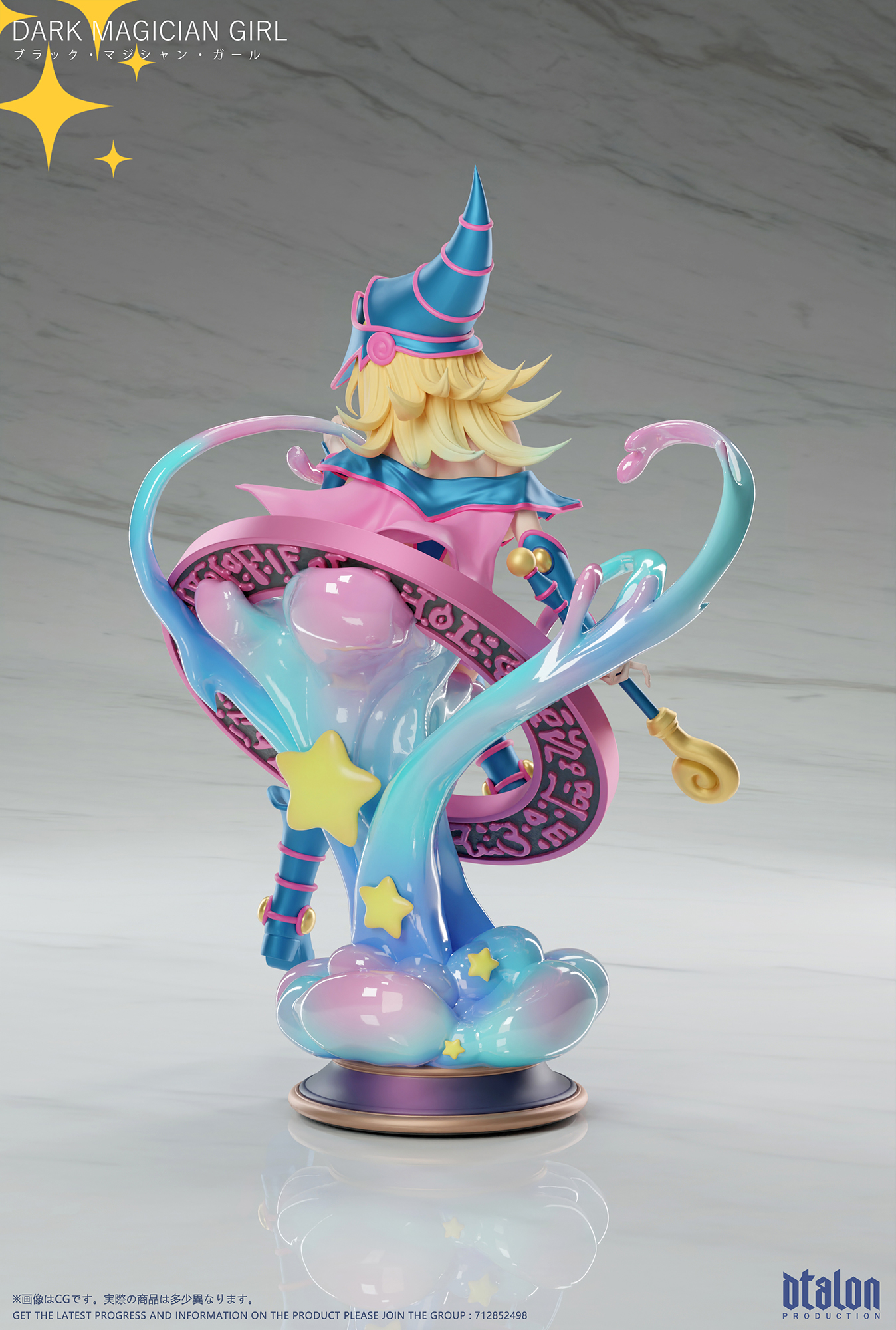 【Sold out】1/6 Scale Dark Magician Girl-Yu-Gi-Oh! Duel Monsters-Dtalon Studio