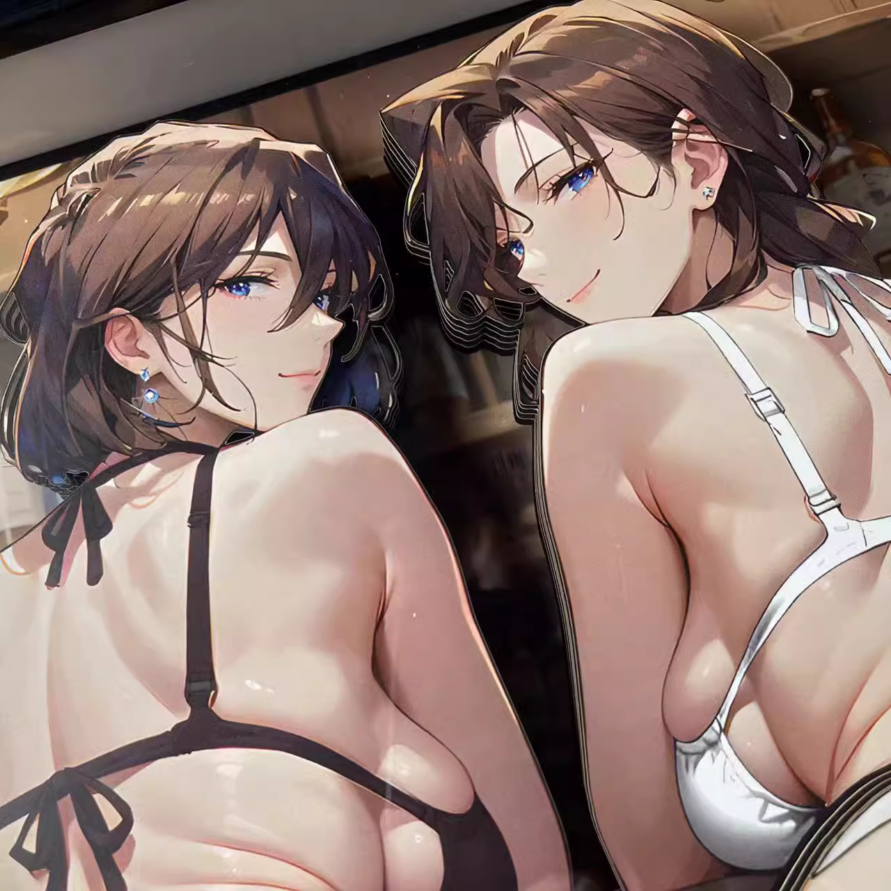 【Pre-sale】KKTB-021 Decorative Painting of Miyano Shiho and Mouri Ran-Detective Conan-B&W Studio