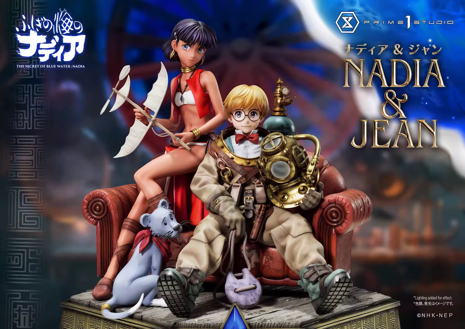 【Pre-sale】1/6 Scale Jean and Nadia-Secret Of Blue Water-Prime 1 Studio