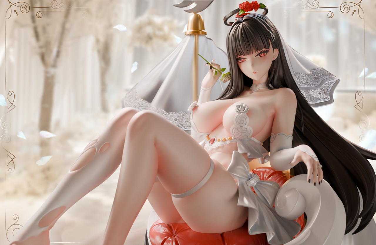 【Pre-sale】1/6 Scale Wedding Tsukatsuki Rio-Blue Archive-RuMeng Studio