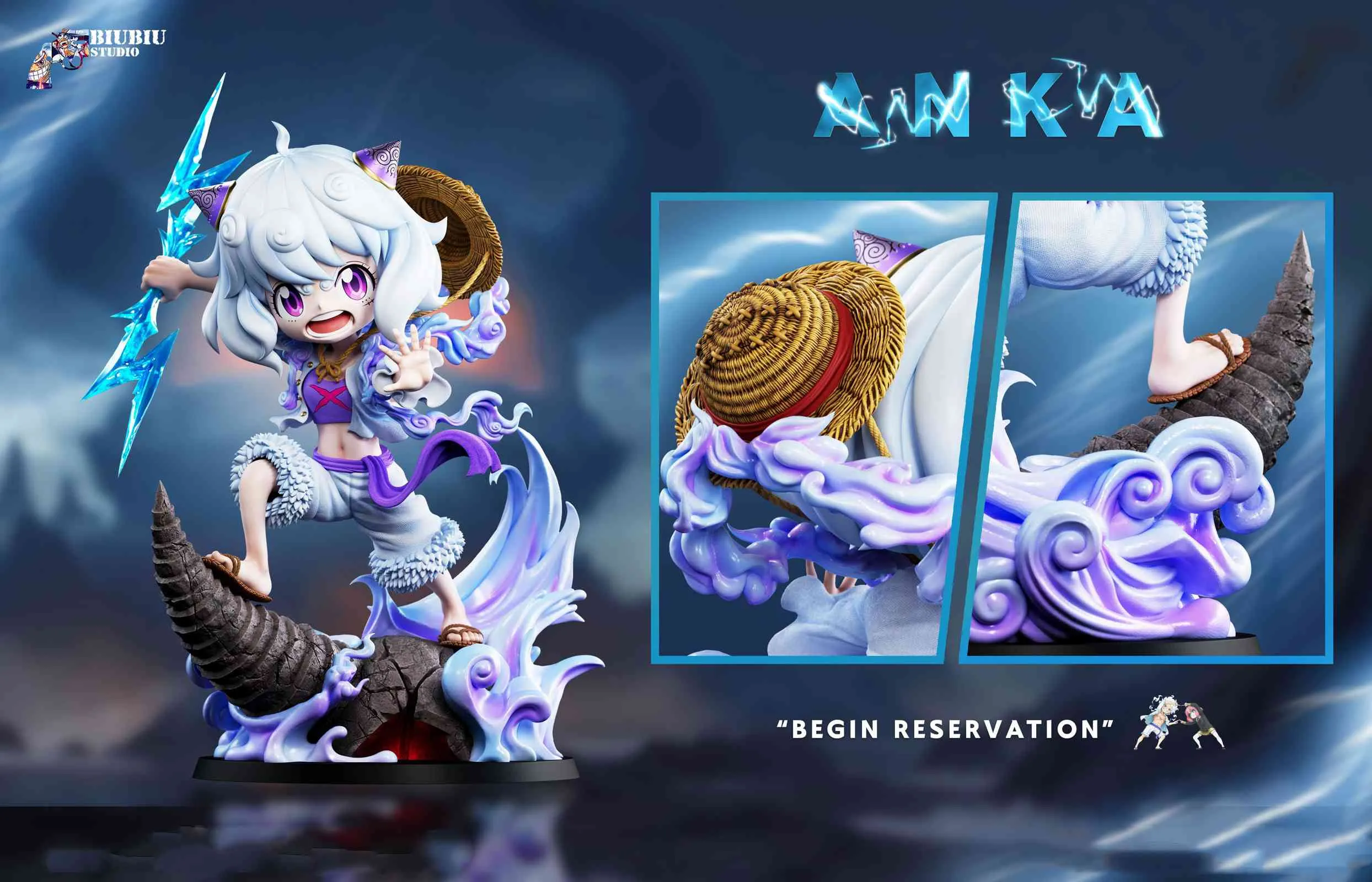 【Pre-sale】1/6 Scale Nika Monkey D. Luffy Cosplay Anya Forger-Biubiu Studio