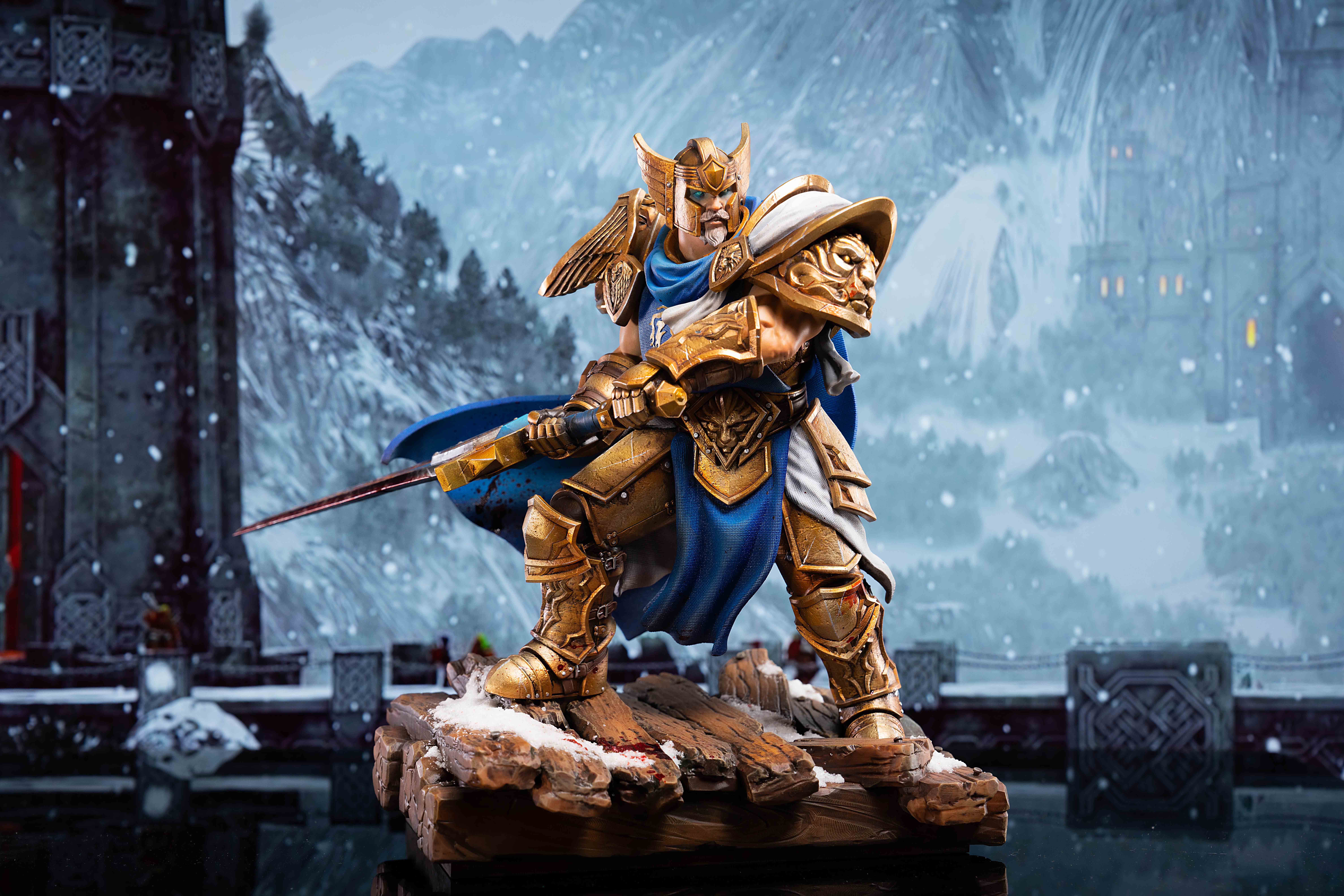 【Pre-sale】1/8 Scale 001 Human Marshal VS Tauren Commander-Other Series-ChaoLu Studio