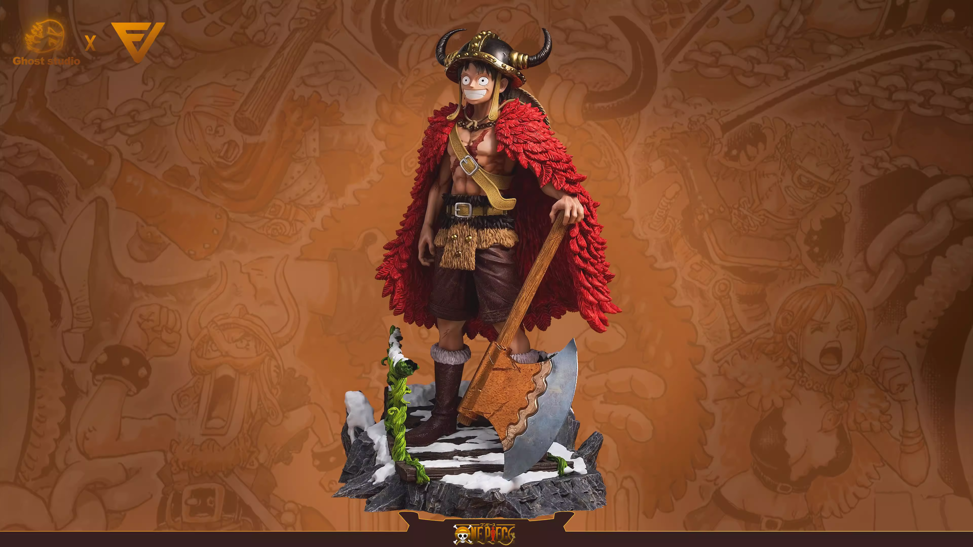 【Pre-sale】POP and 1/6 Scale Luffy-Ghost and EVE  Studios