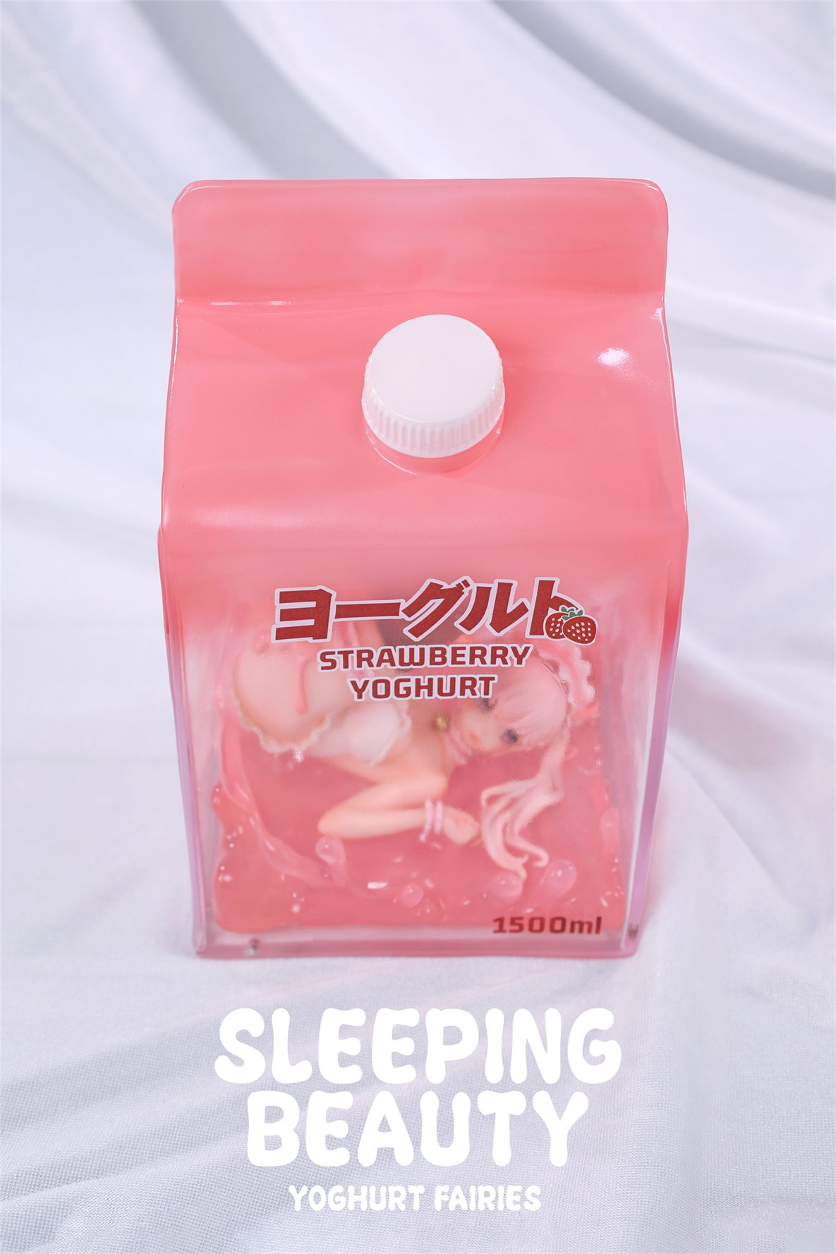 【Sold out】Milk Fairies-Milky Mirage and Yoghurt Fairies-Strawberry Dreamscape-Original Design-WeArtDoing Studio