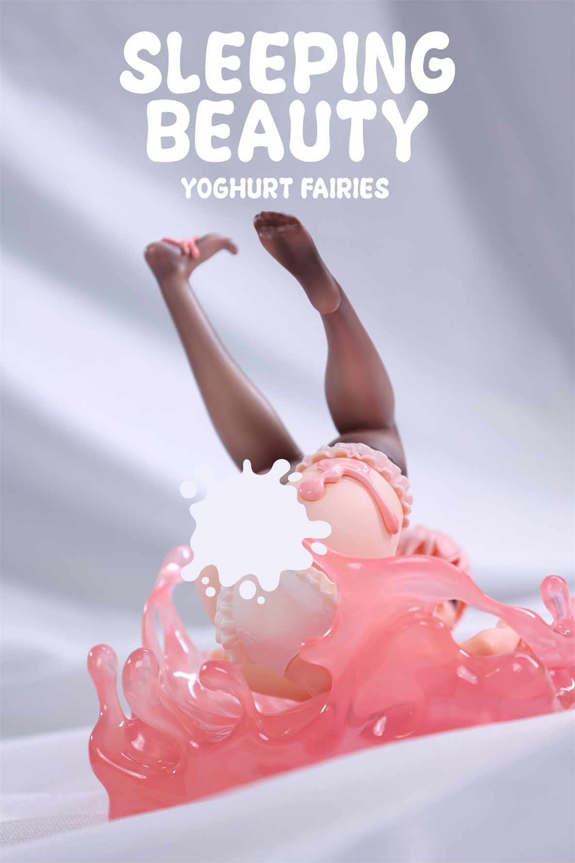 【Sold out】Milk Fairies-Milky Mirage and Yoghurt Fairies-Strawberry Dreamscape-Original Design-WeArtDoing Studio