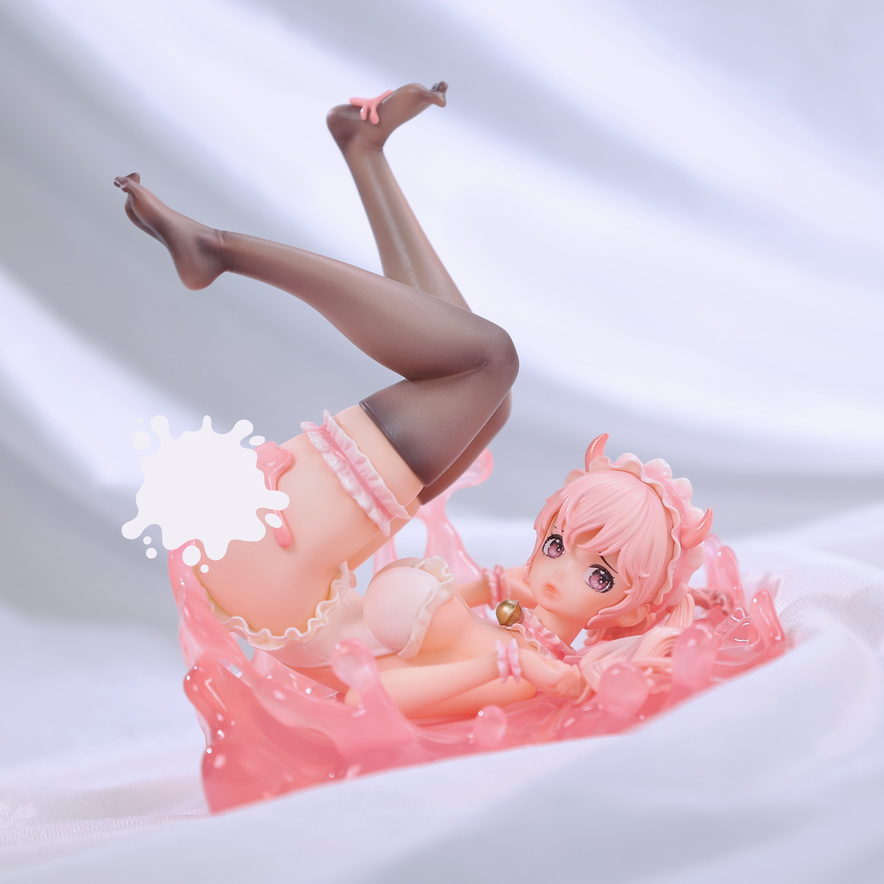 【Sold out】Milk Fairies-Milky Mirage and Yoghurt Fairies-Strawberry Dreamscape-Original Design-WeArtDoing Studio